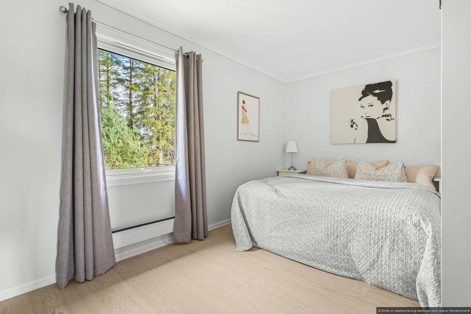 På det andre soverommet er det plass til dobbeltseng. Galleribilde