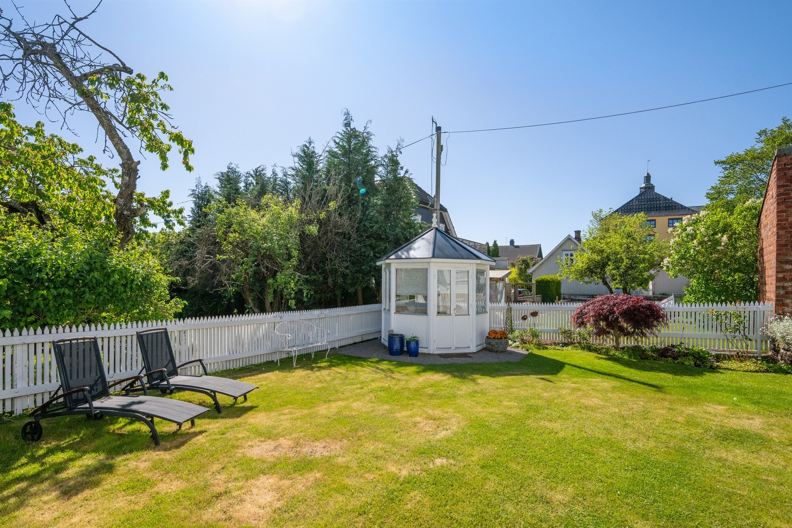 Sameiet har en pent opparbeidet tomt Galleribilde