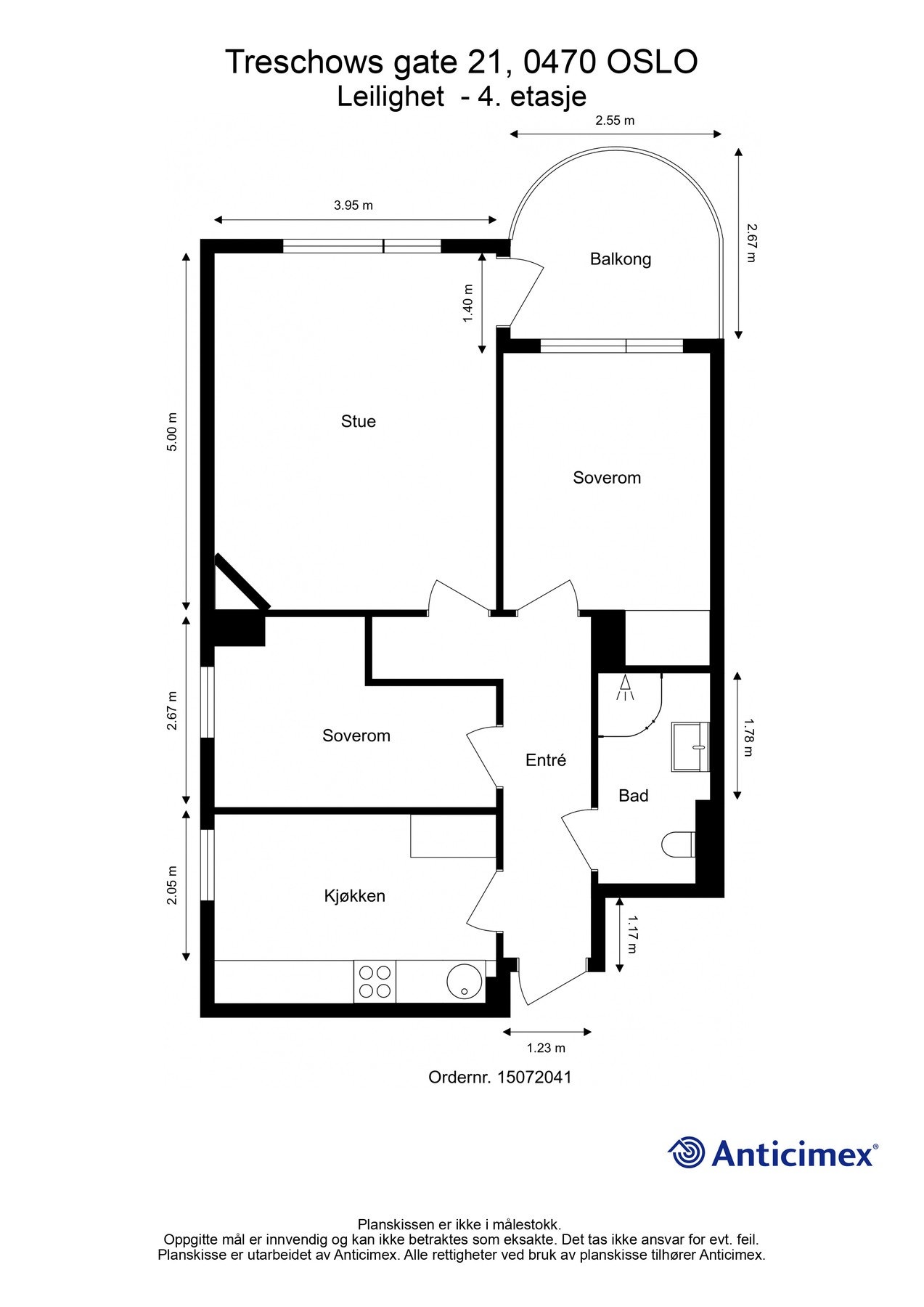 Først plantegning, så får du orientert deg litt. Galleribilde