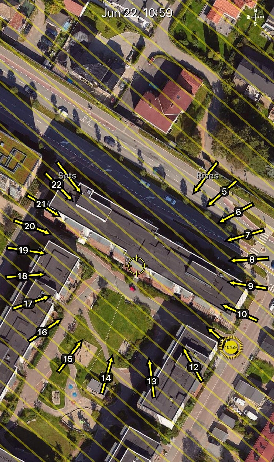 For de som er glade i sol er dette stedet å være. Selger informerer om at det kan forventes sol mellom ca. 11:00-20:00 på sommerstid. Galleribilde