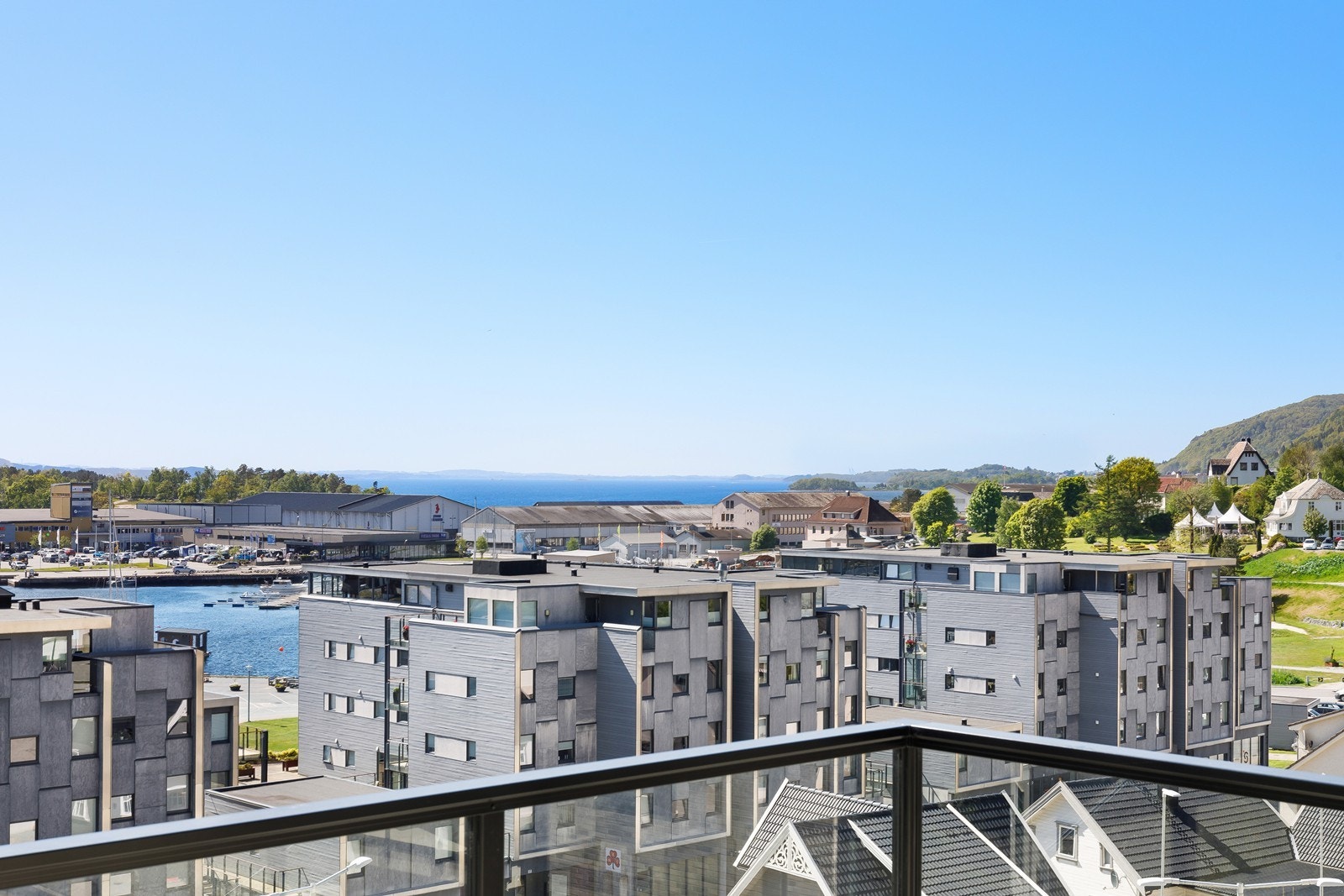 Utsikt fra leiligheten Galleribilde