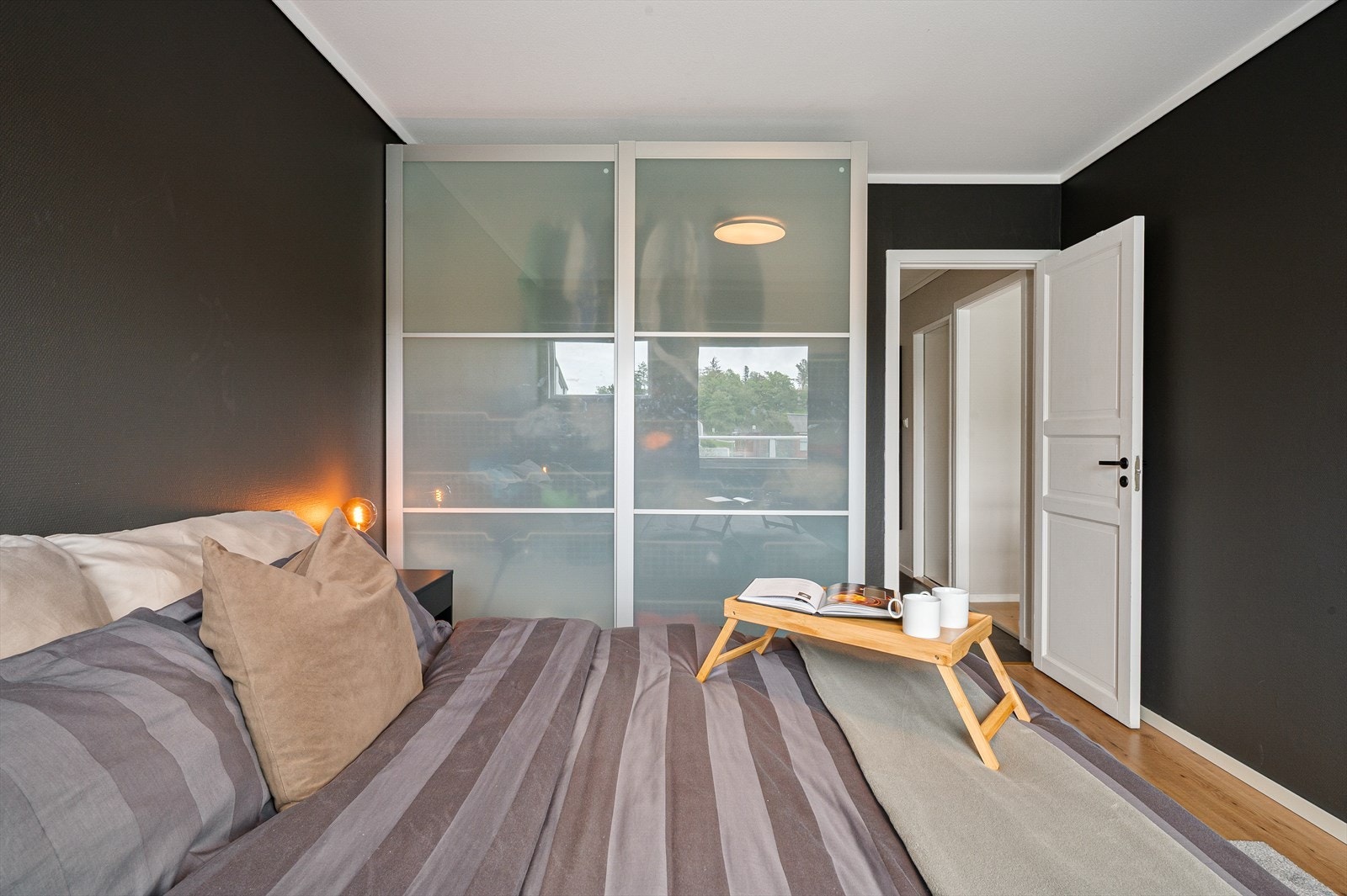Soverommet ble malt i 2024. Galleribilde