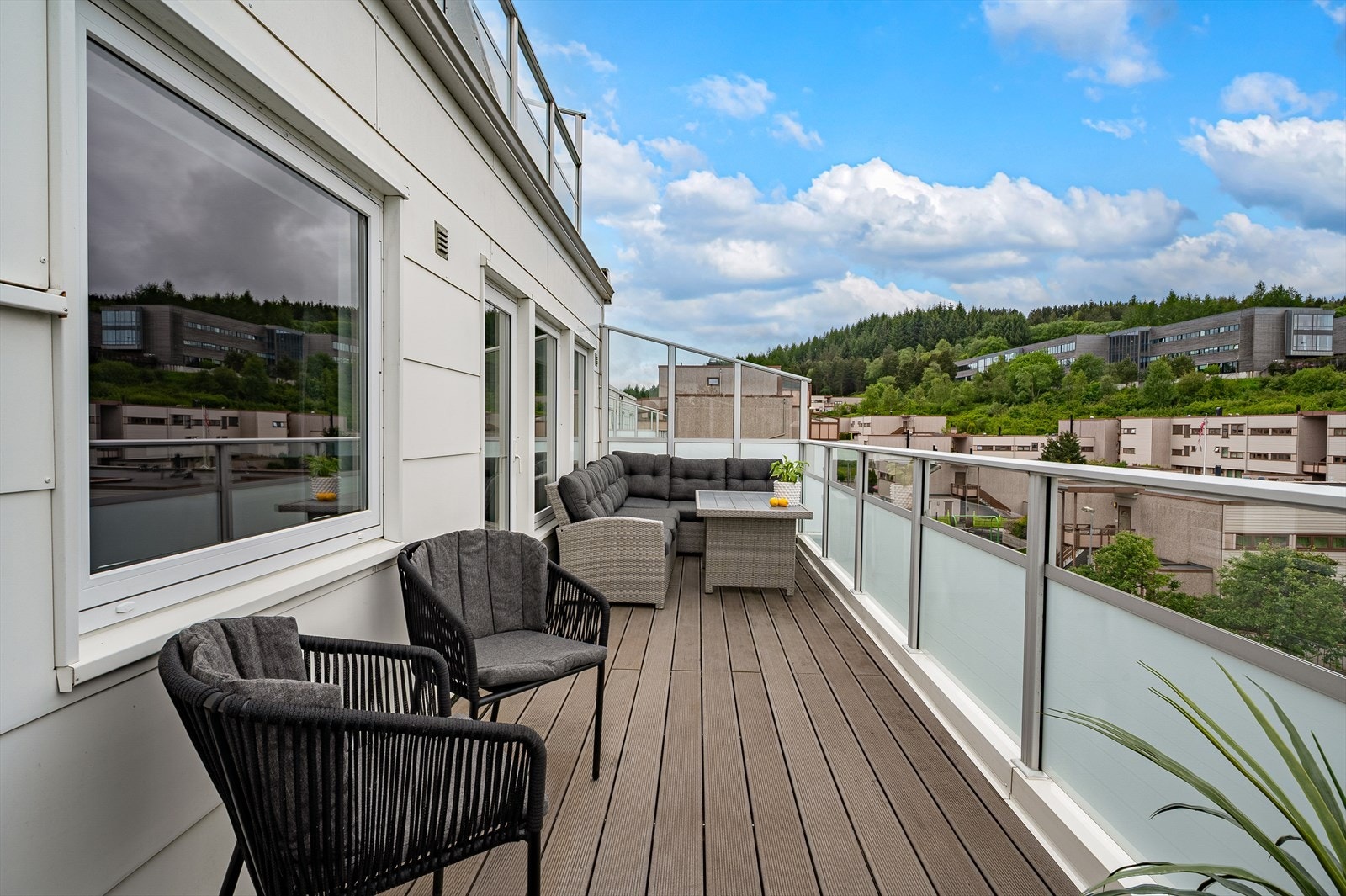 Fint samlingspunkt på fine sommerdager. Galleribilde