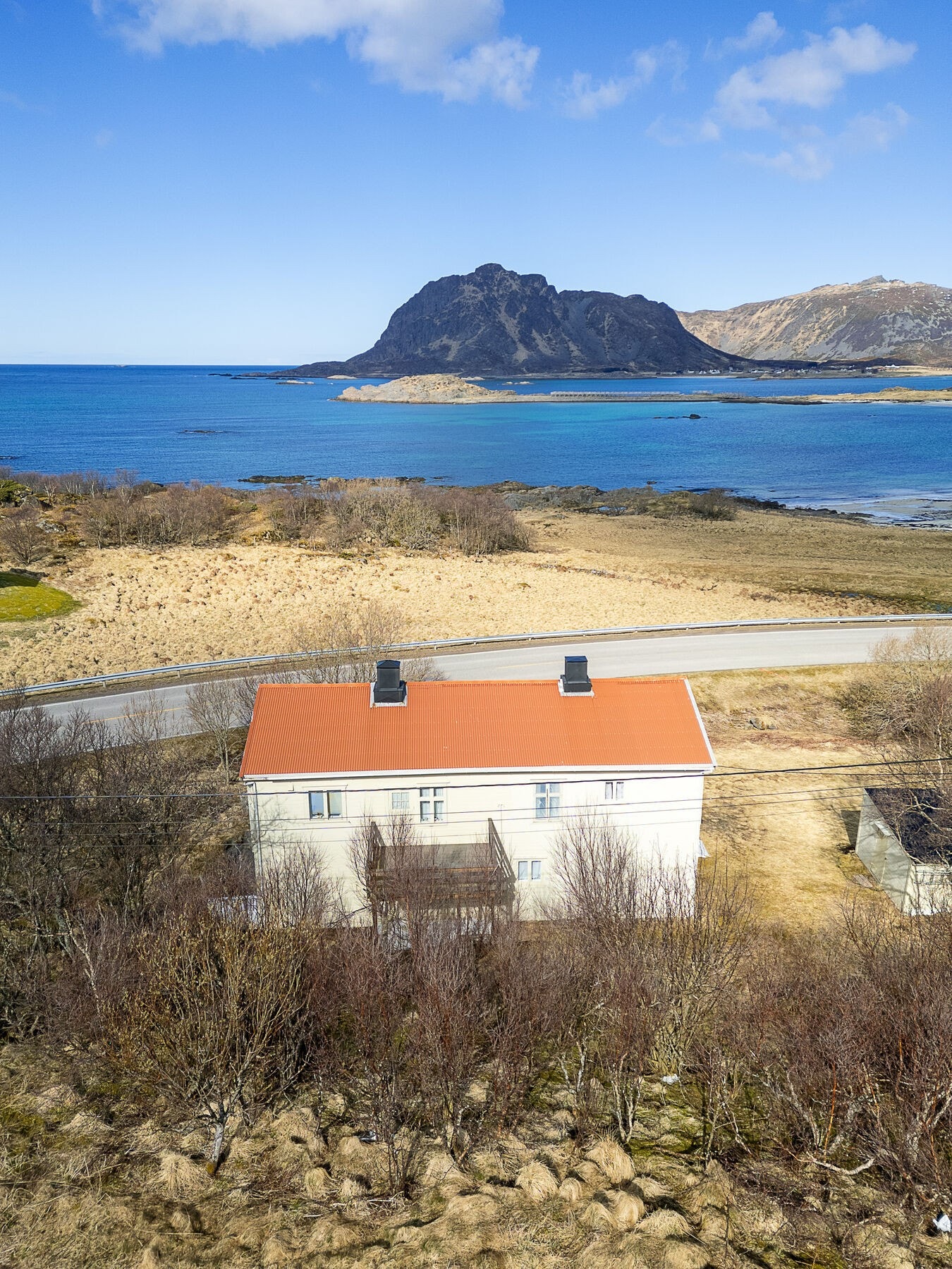 Eiendommen sett fra lufta Galleribilde