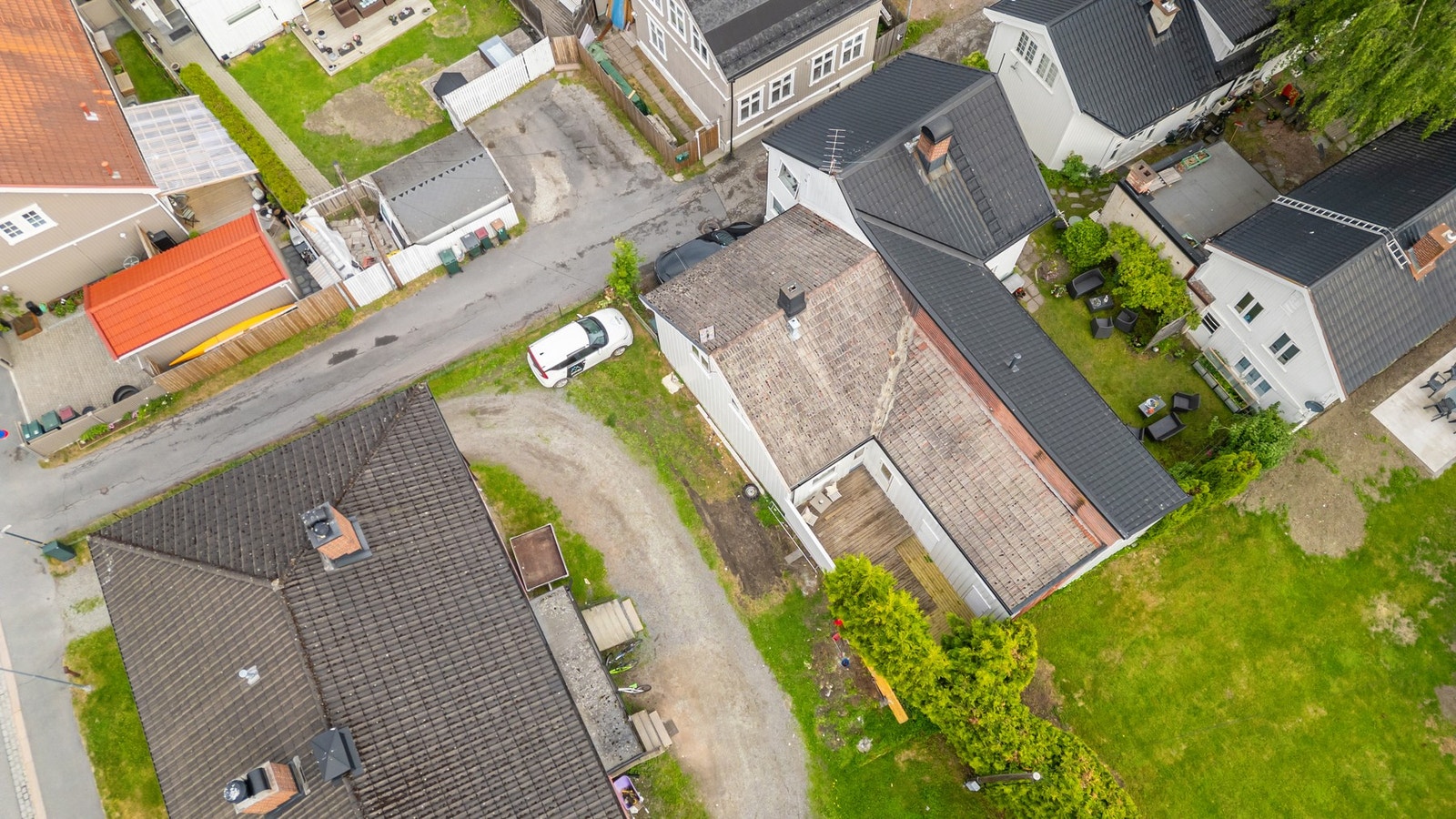 Dronebilde Galleribilde