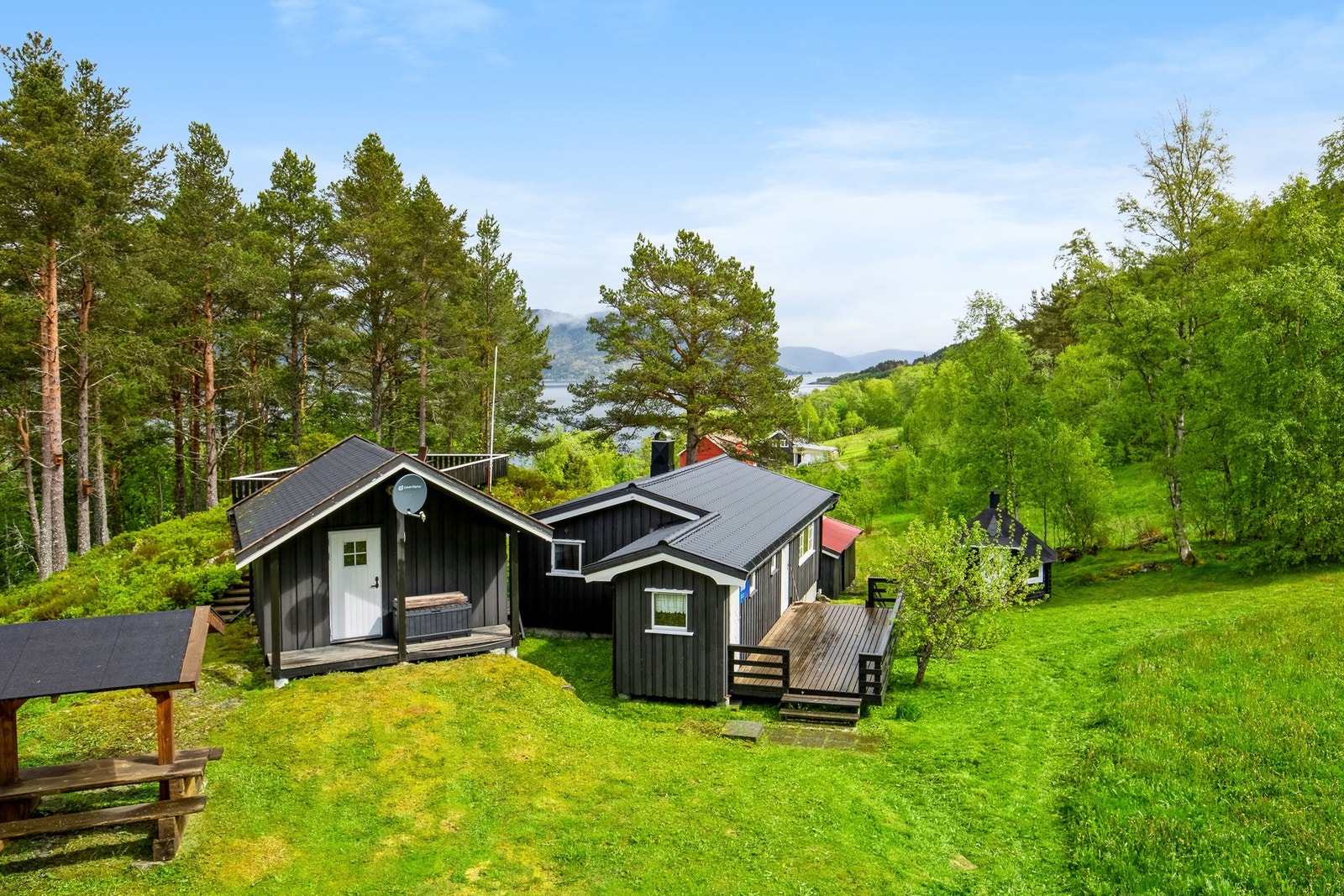 Det medfølger anneks og grillstue ! Galleribilde
