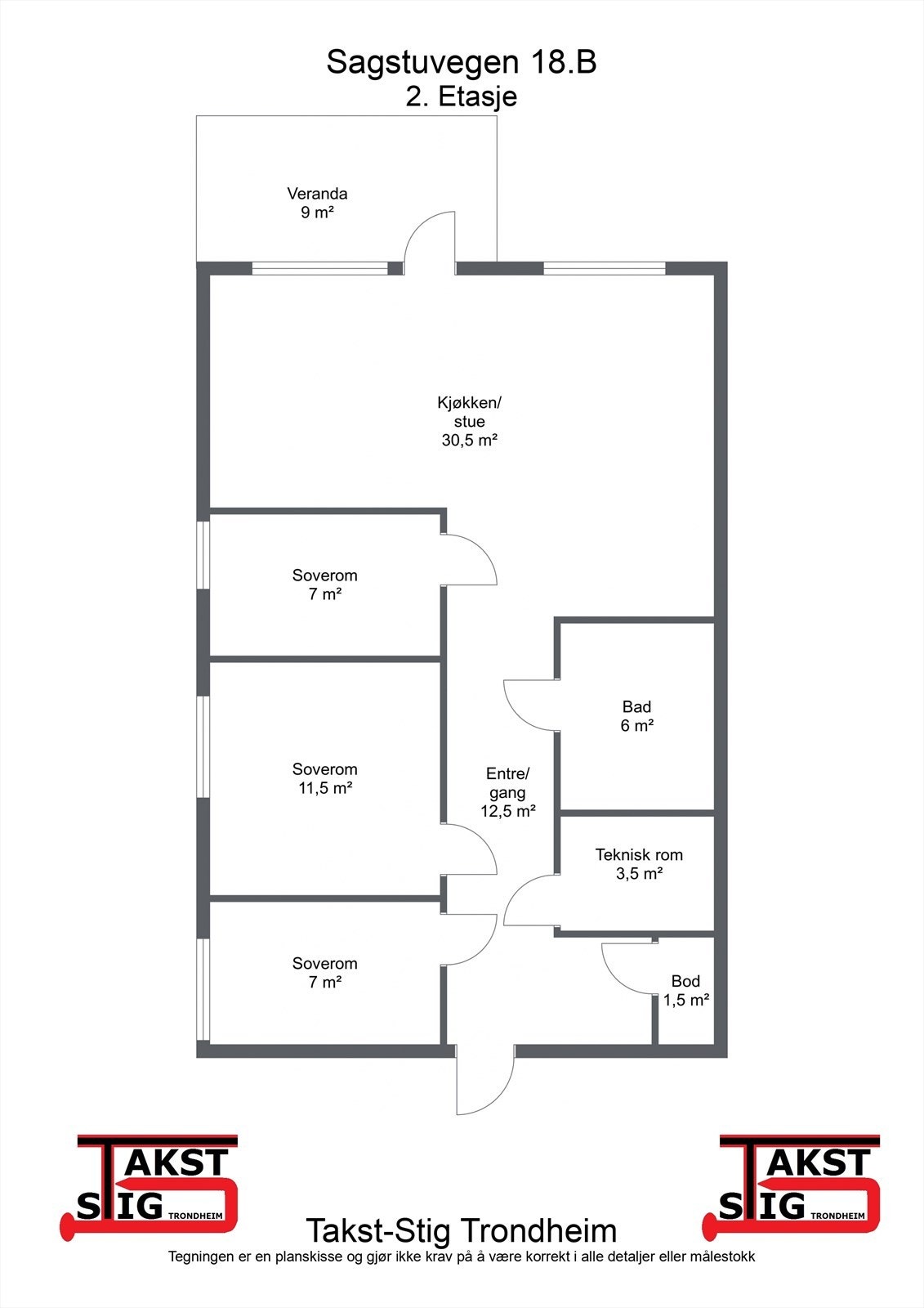 Plantegning. Galleribilde