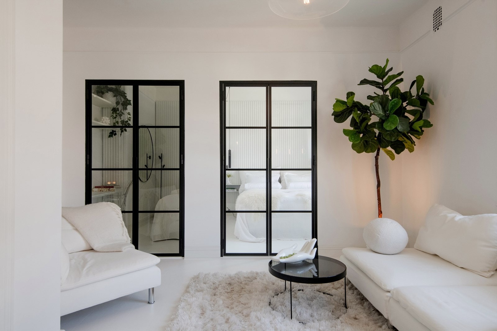 New York ståldører med sikkerhetsglass Galleribilde