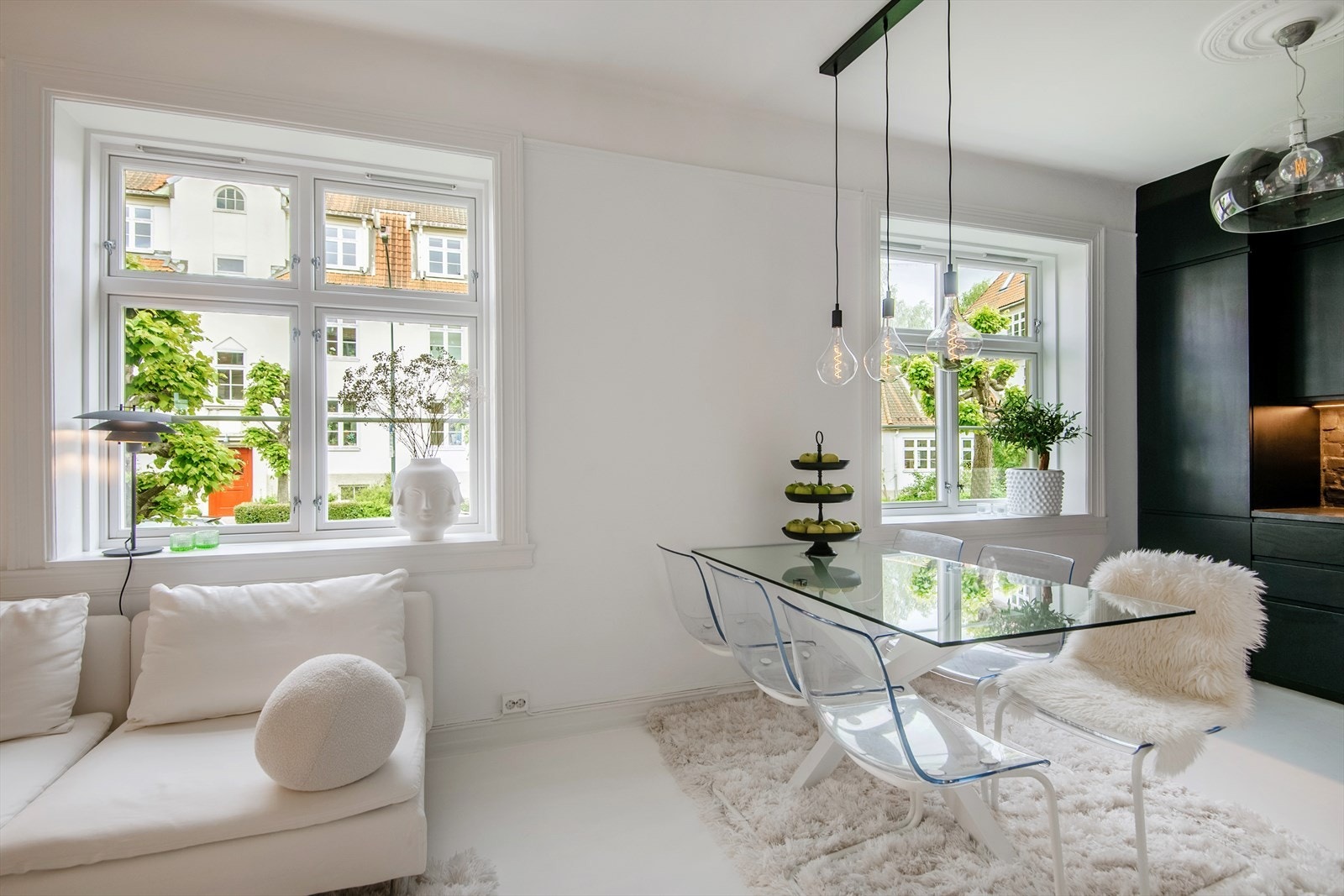 Det er montert Mill varmeovner med wifi på kjøkken og soverom Galleribilde