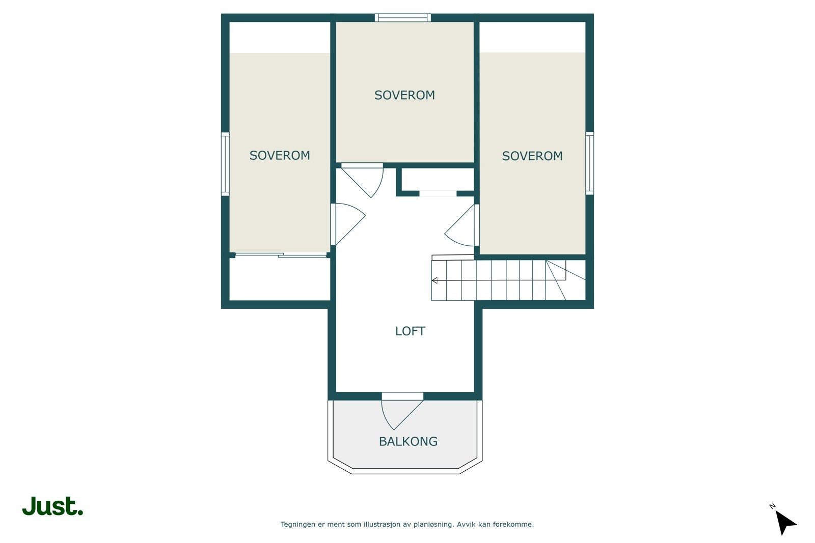 Planskisse loft