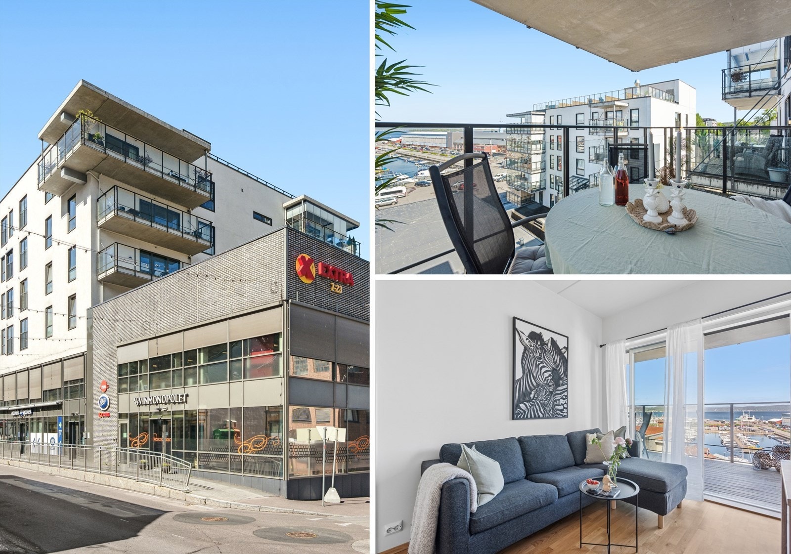 Velkommen til Langgaten 37, en romslig og lekker selveierleilighet med en fin og sentral beliggenhet på bryggen i Holmestrand sentrum. Galleribilde
