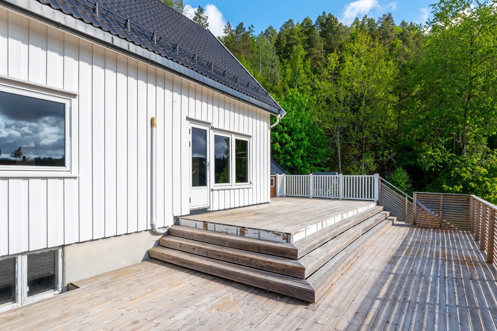 Flere lune og skjermede uteplasser gjør det enkelt å finne en rolig krok. Galleribilde