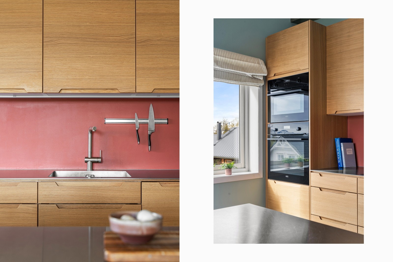 Kjøkkenet fremstår som stilrent og moderne Galleribilde