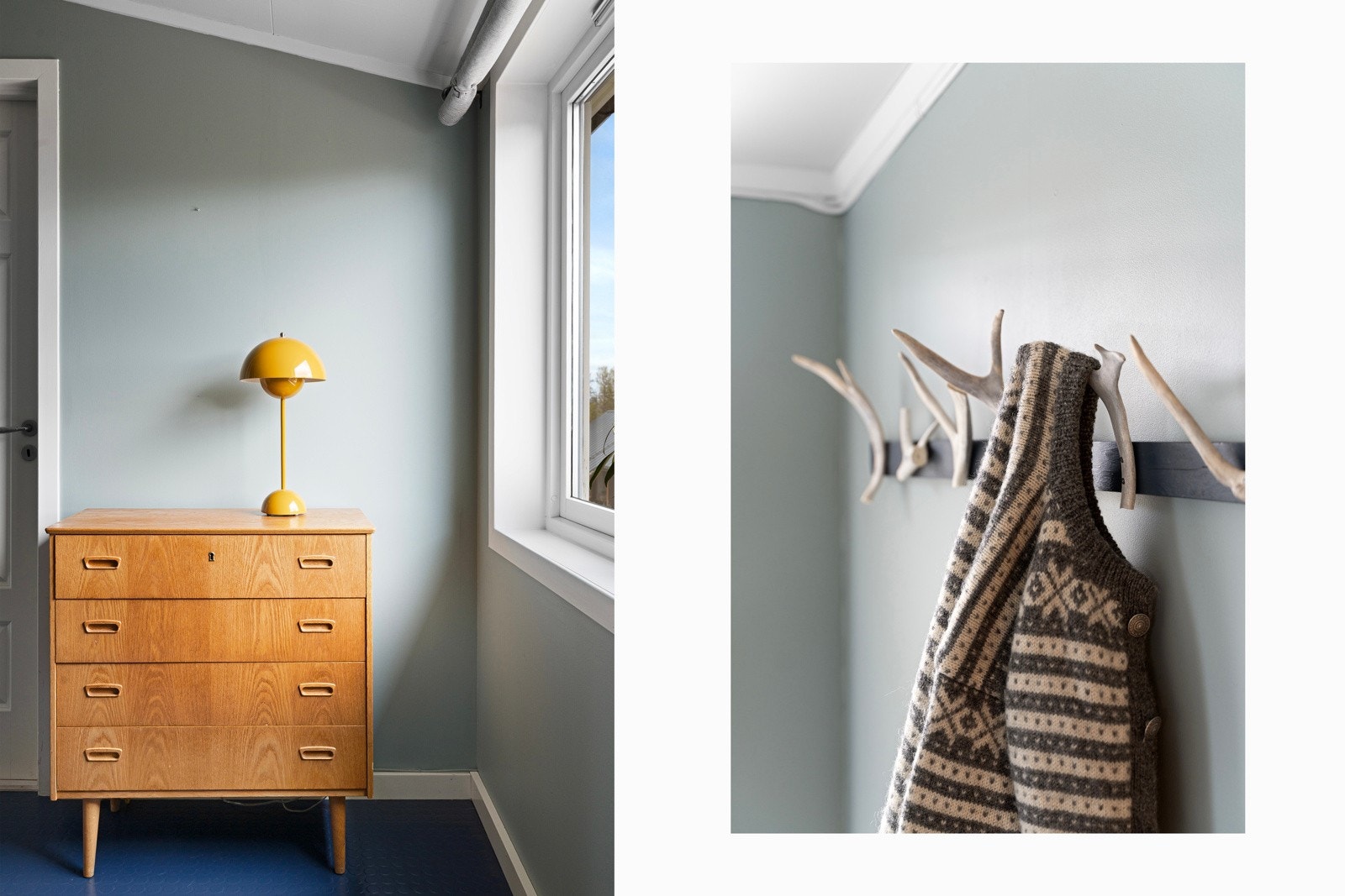 Romslig entre med varme i gulvet Galleribilde