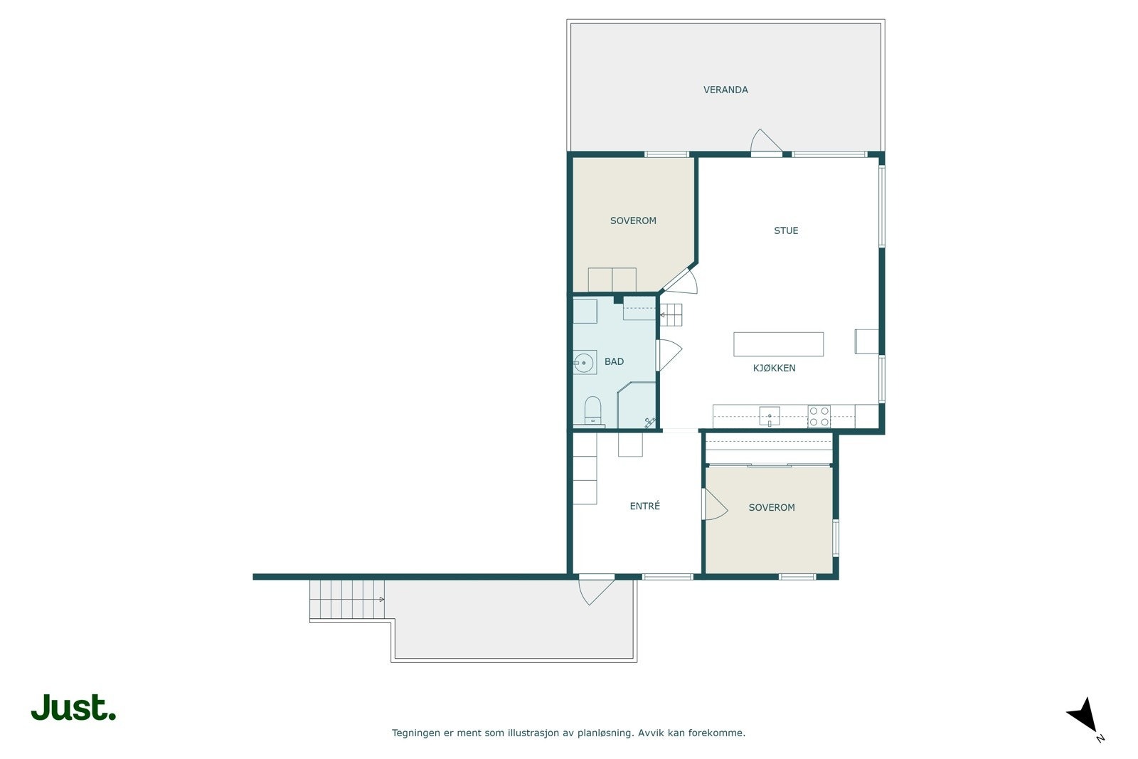 Planskisse. Galleribilde