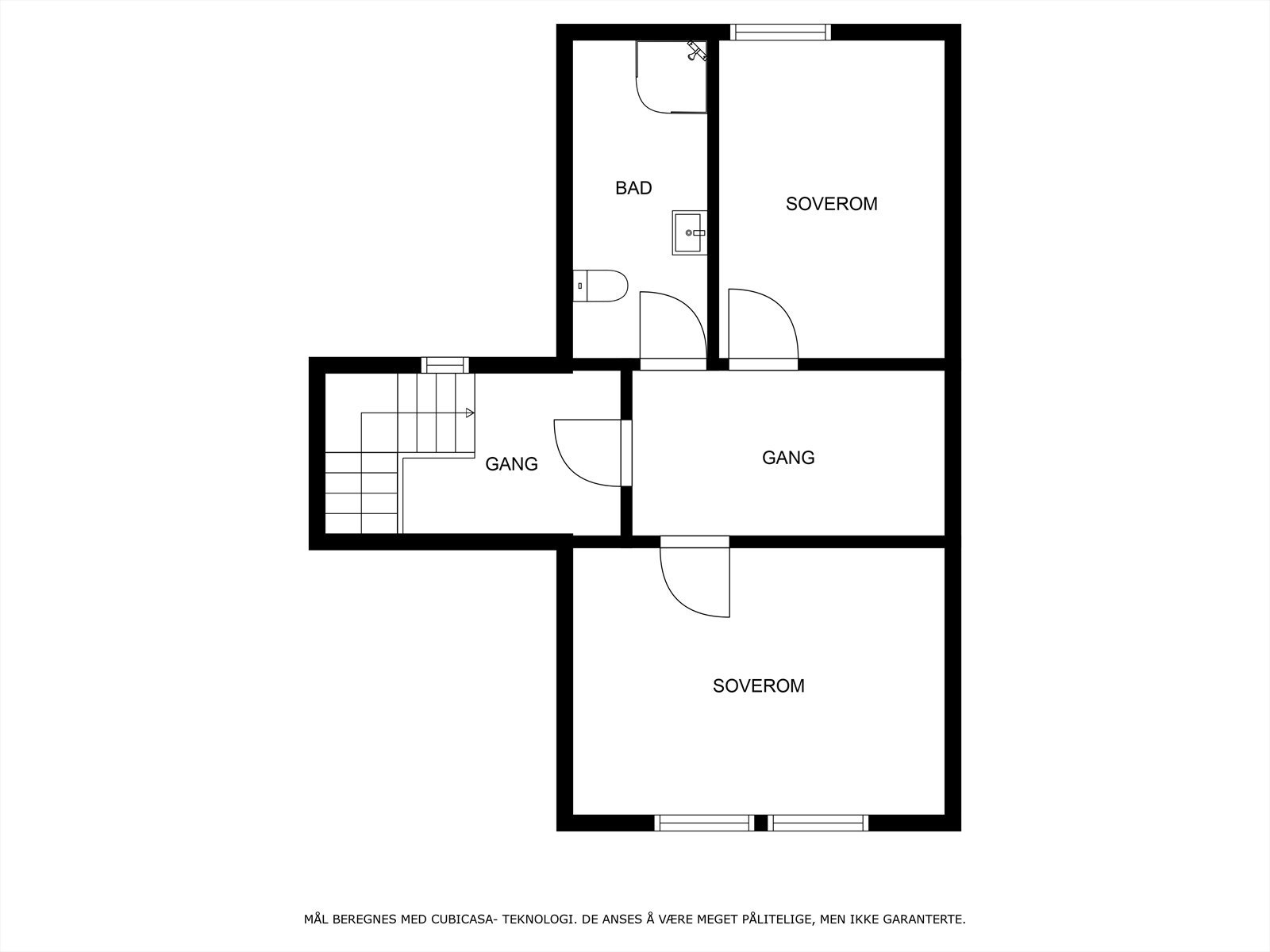 Planskisse 2. etg Galleribilde