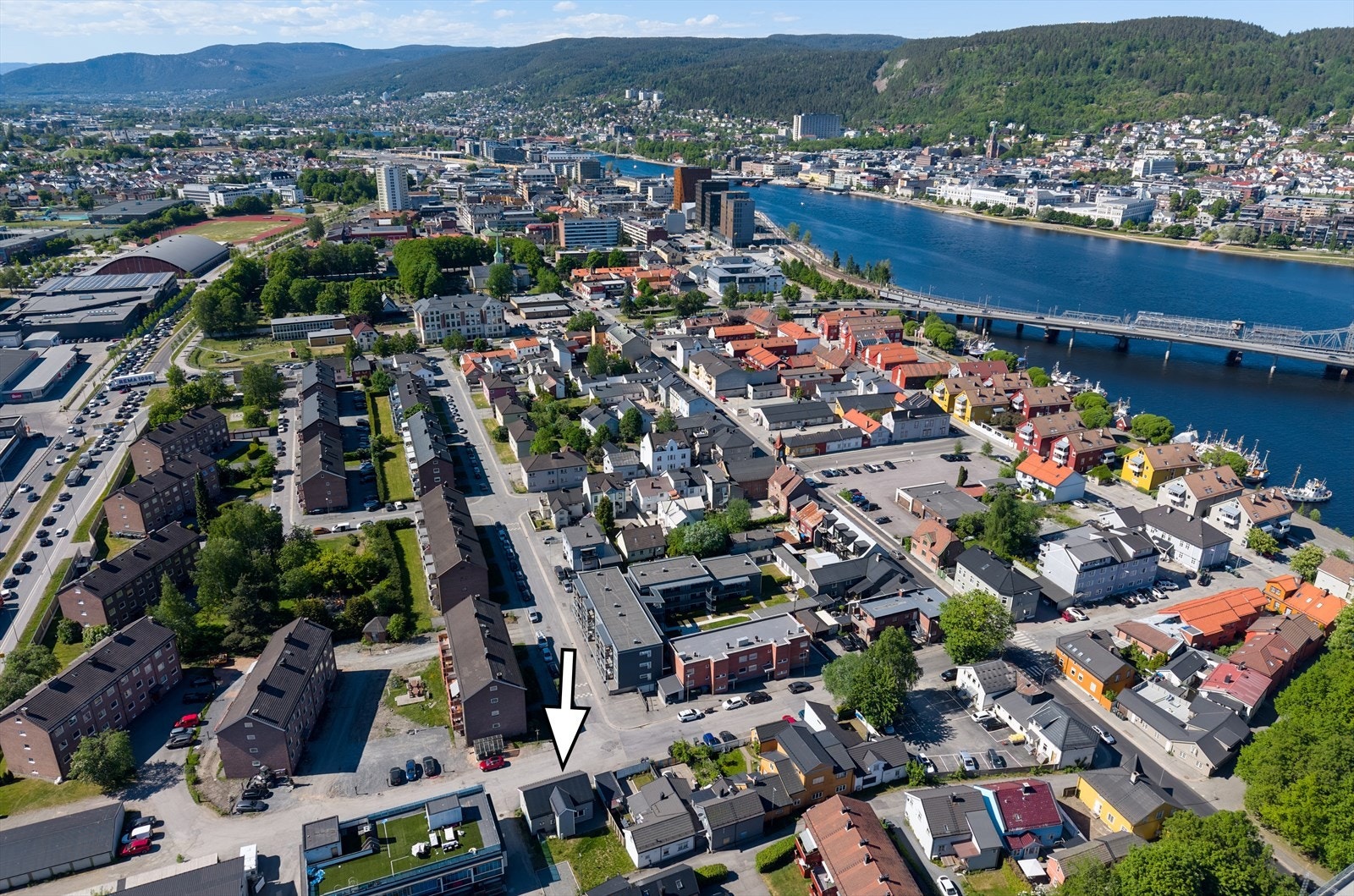 Drone-foto Galleribilde