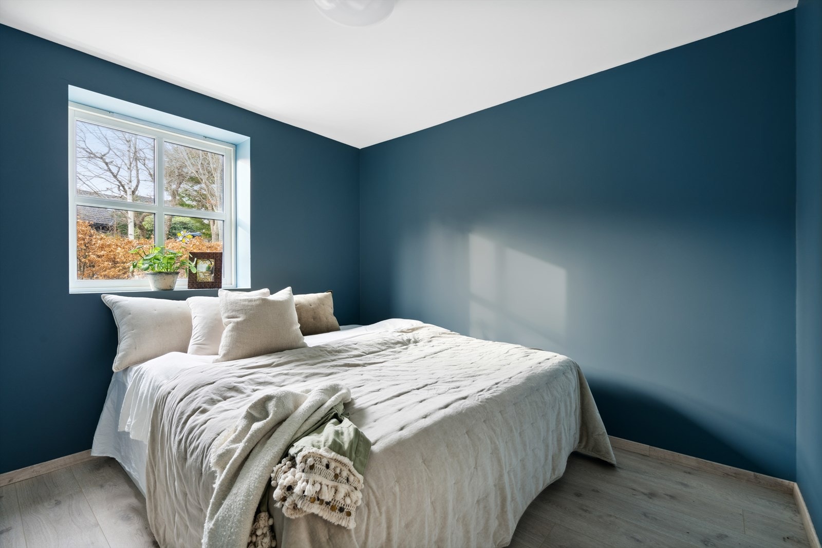 Soverom med plass til dobbeltseng. Galleribilde