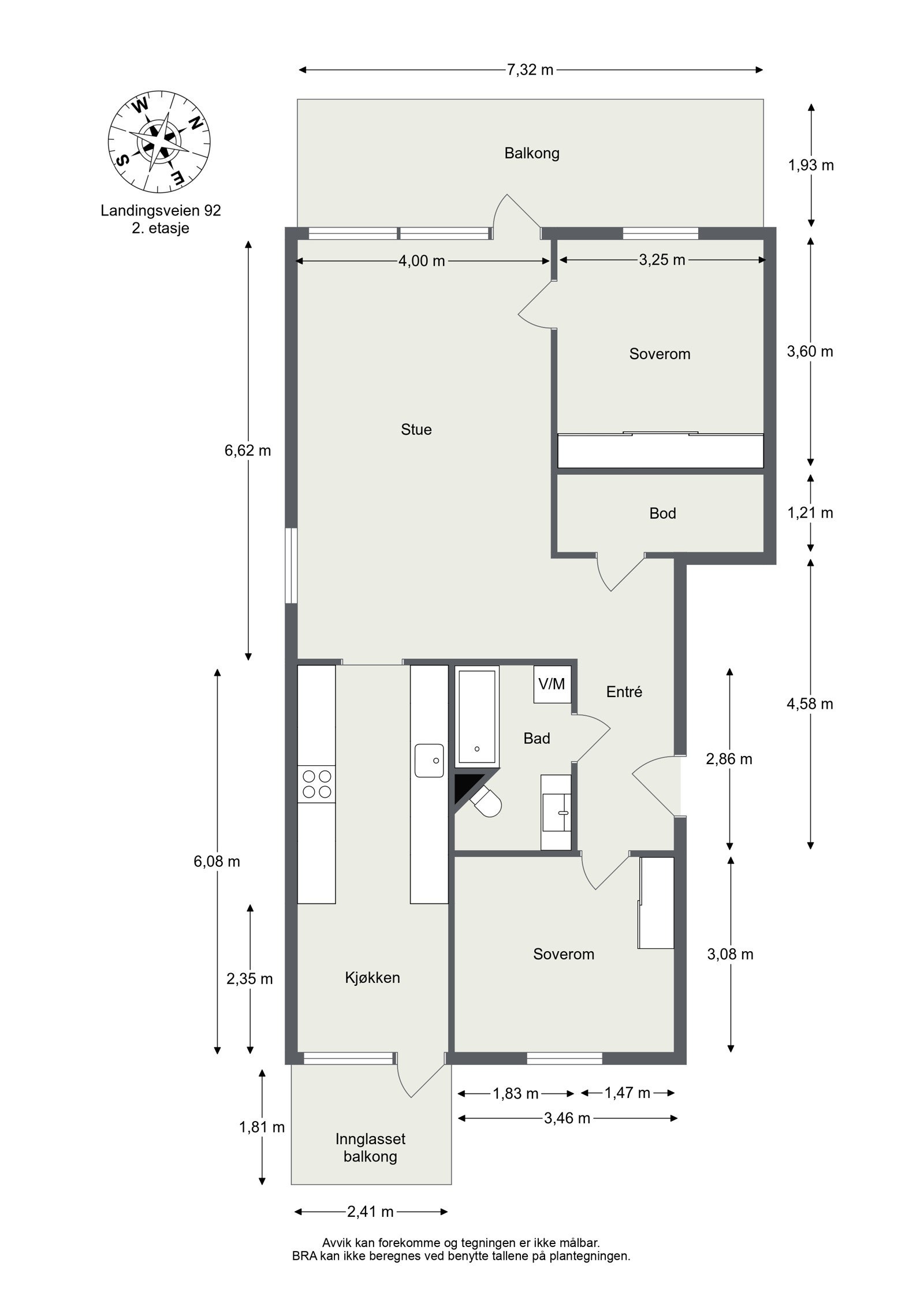 Plantegning. Galleribilde