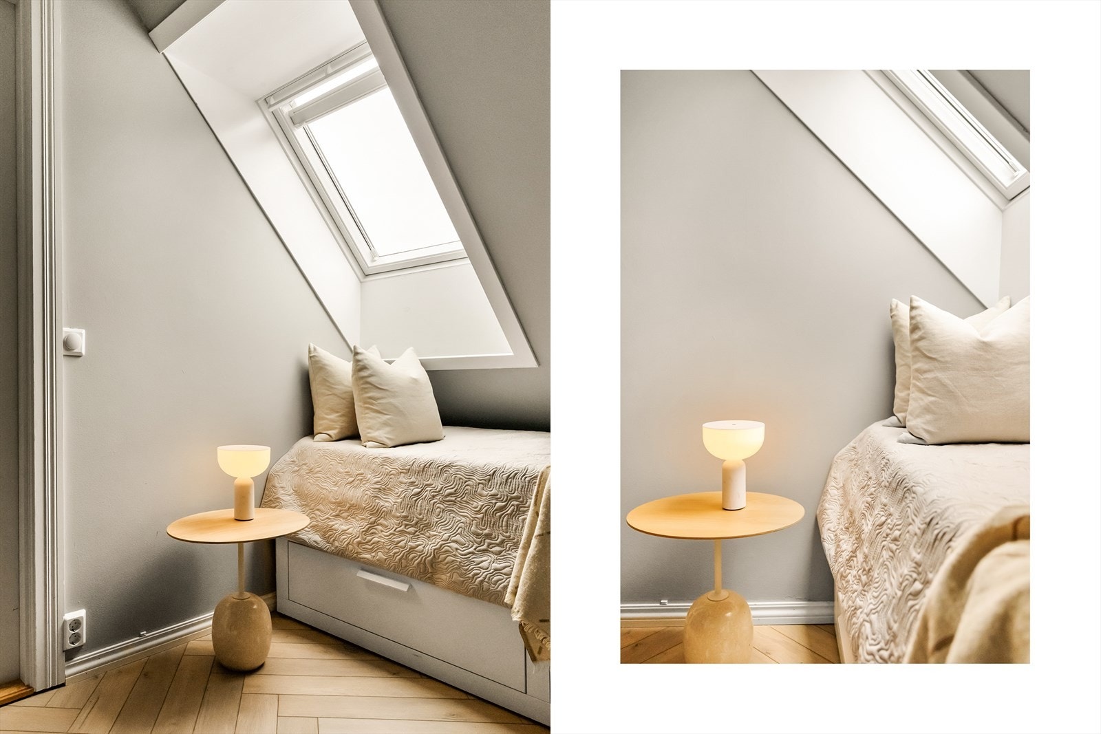 Gjesterom/kontor/barnerom brukes i dag til gjester og i perioder for utleie på airbnb. Galleribilde