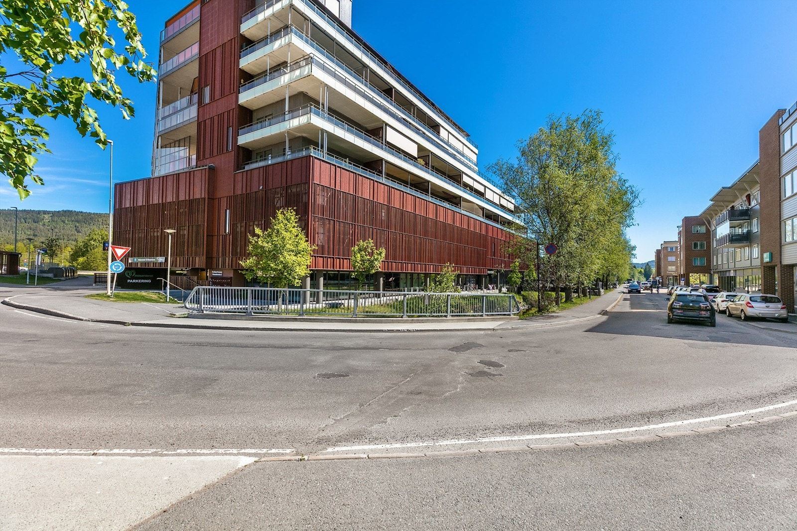 Adkomst til Mo sentrum Galleribilde