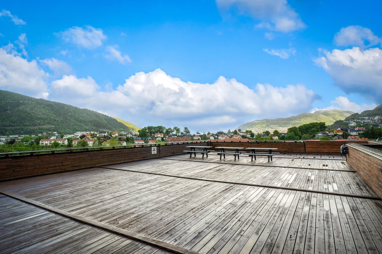 Felles takterrasse Galleribilde