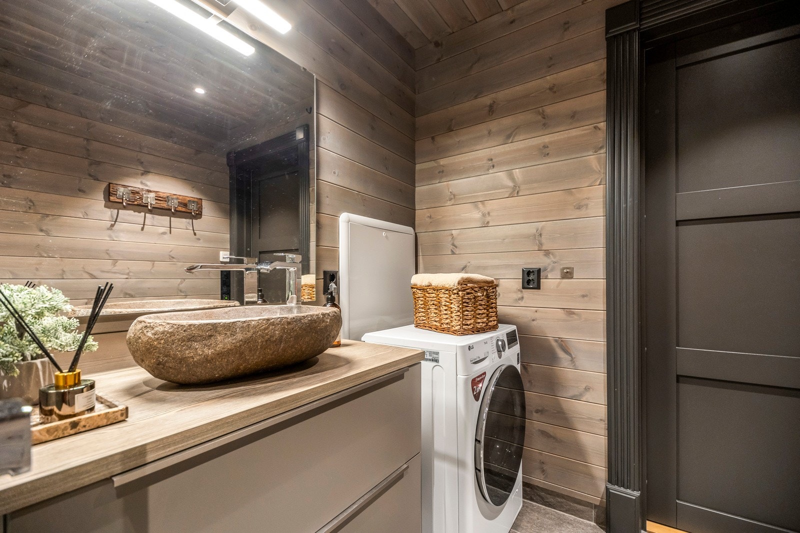 Badet har lekre detaljer Galleribilde