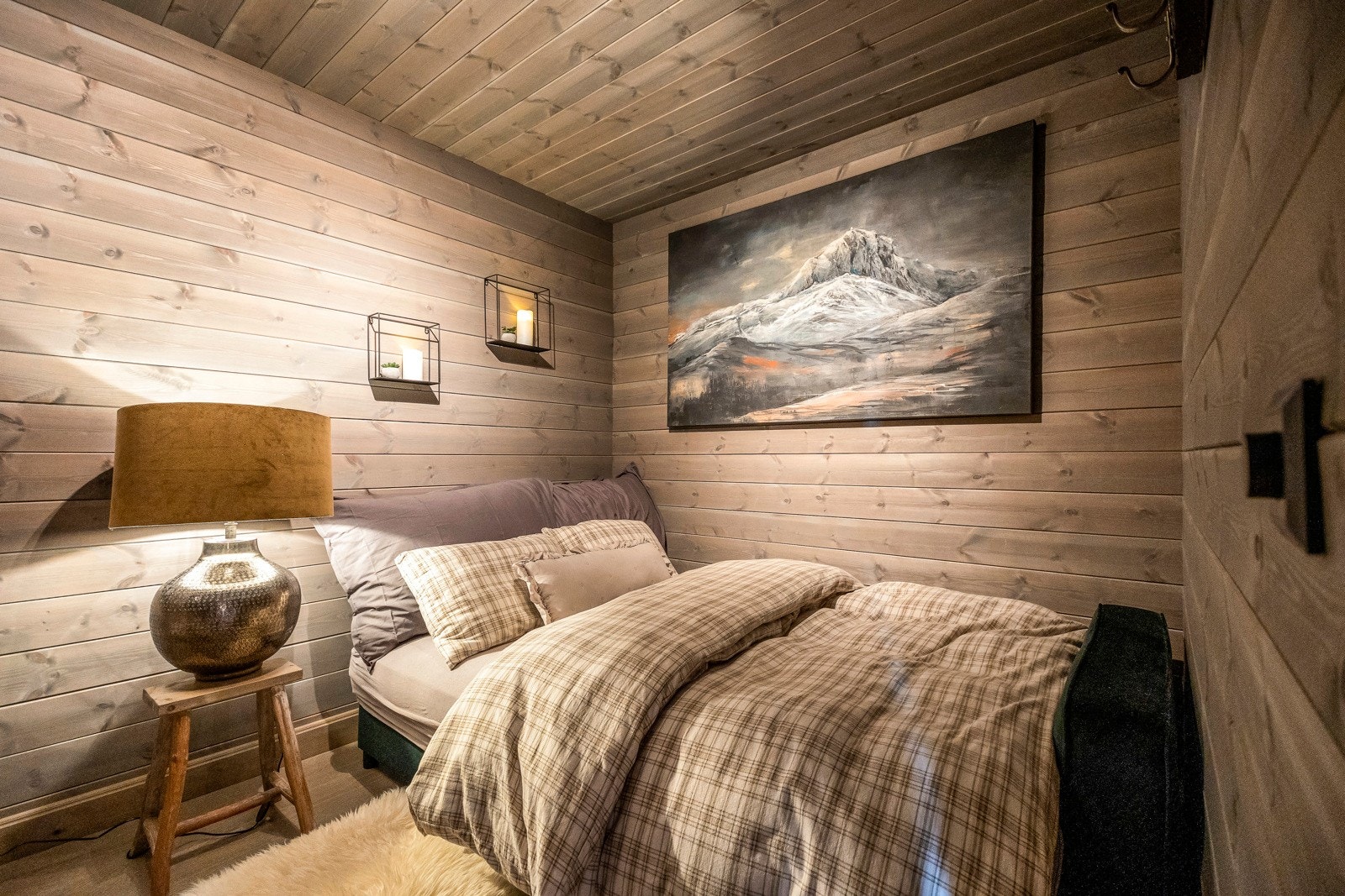 Sovesofaen kan gjøres om til sengeplasser Galleribilde