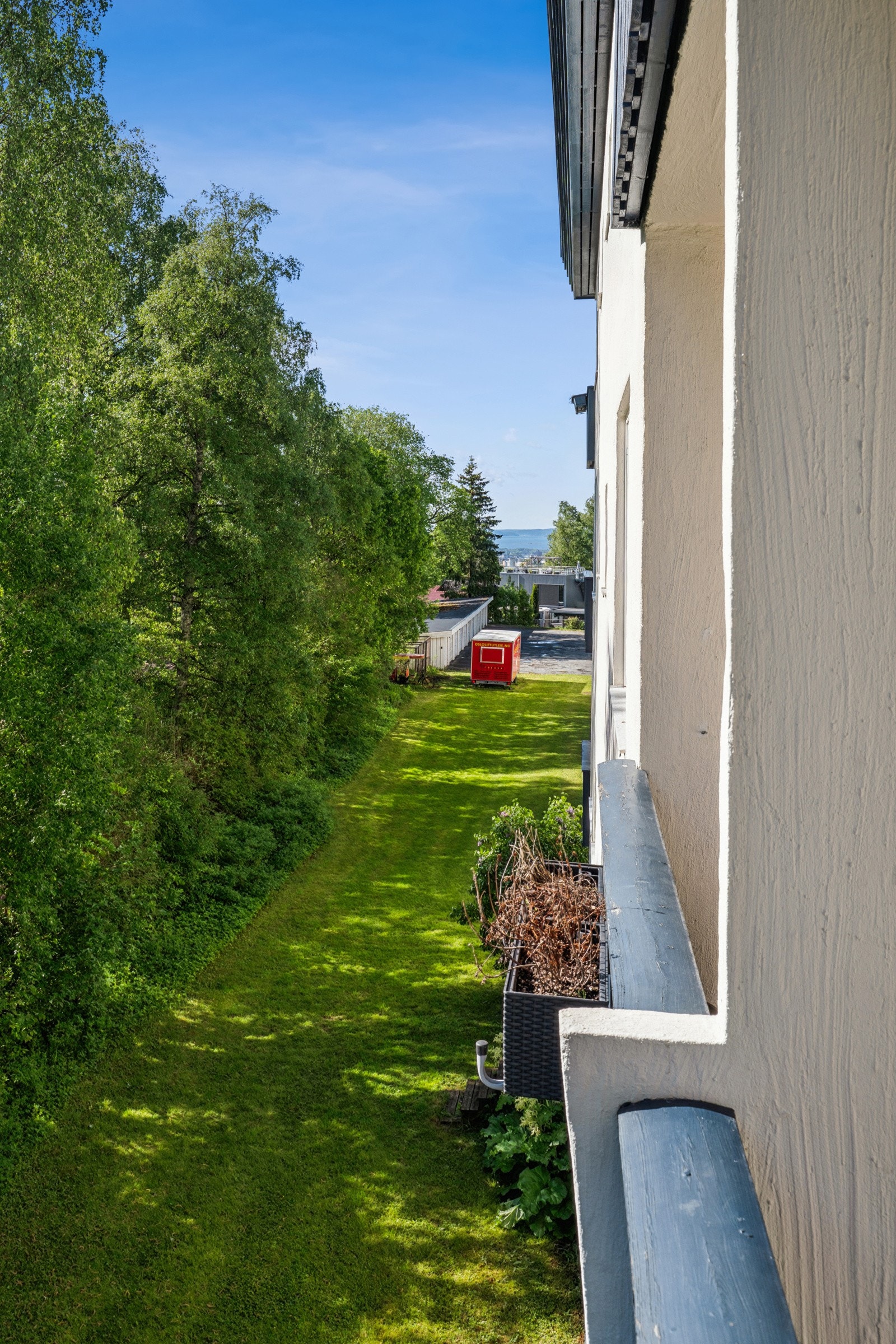 Balkong og utsikt Galleribilde