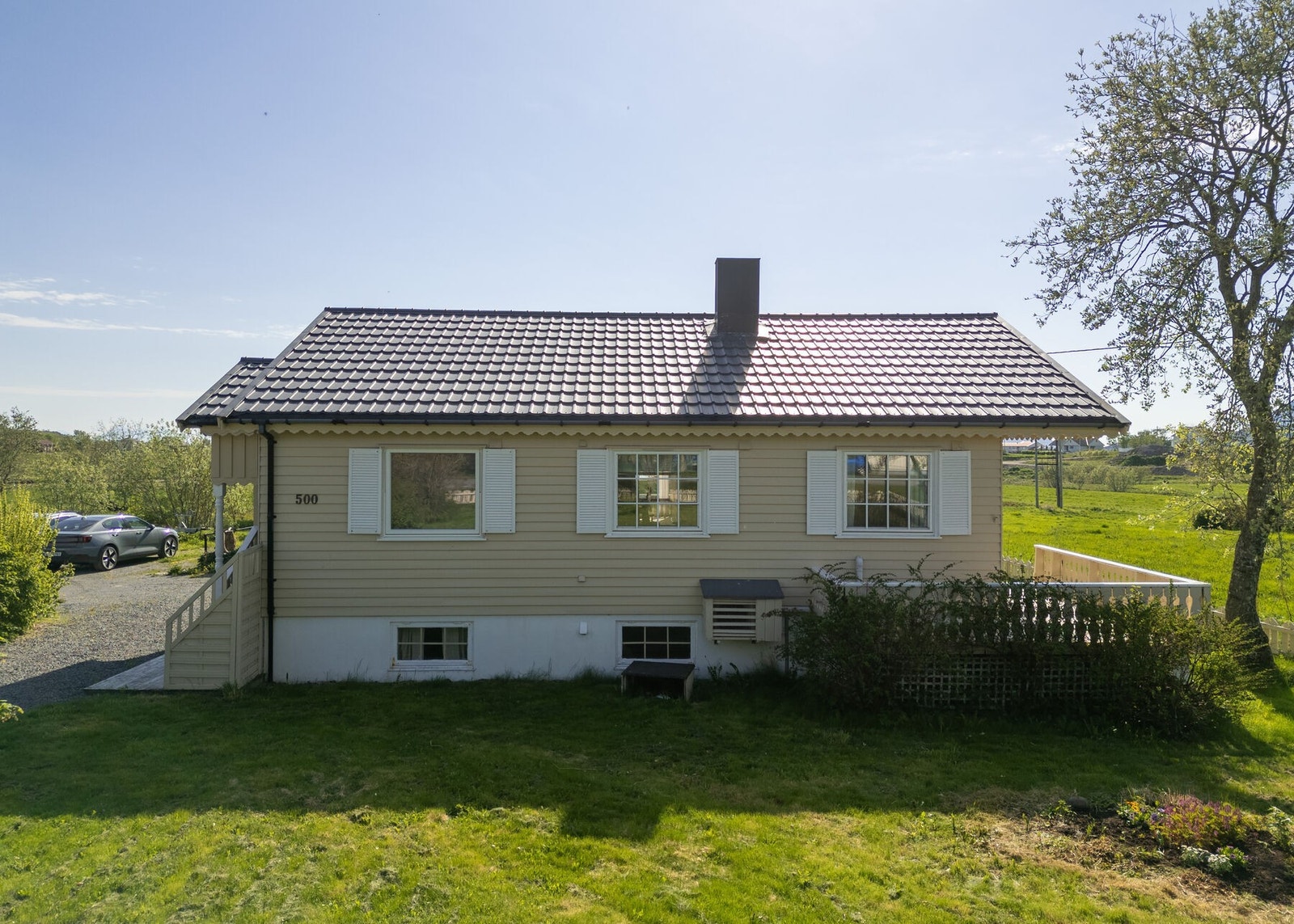 Fasade mot nordøst. Galleribilde