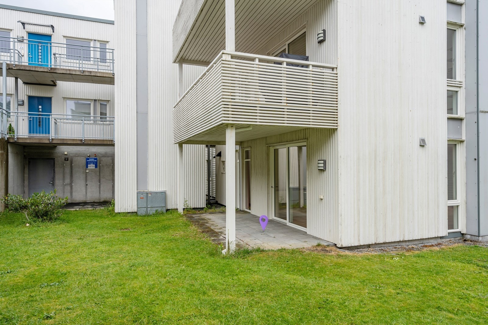 Sørvendt terrasse Galleribilde