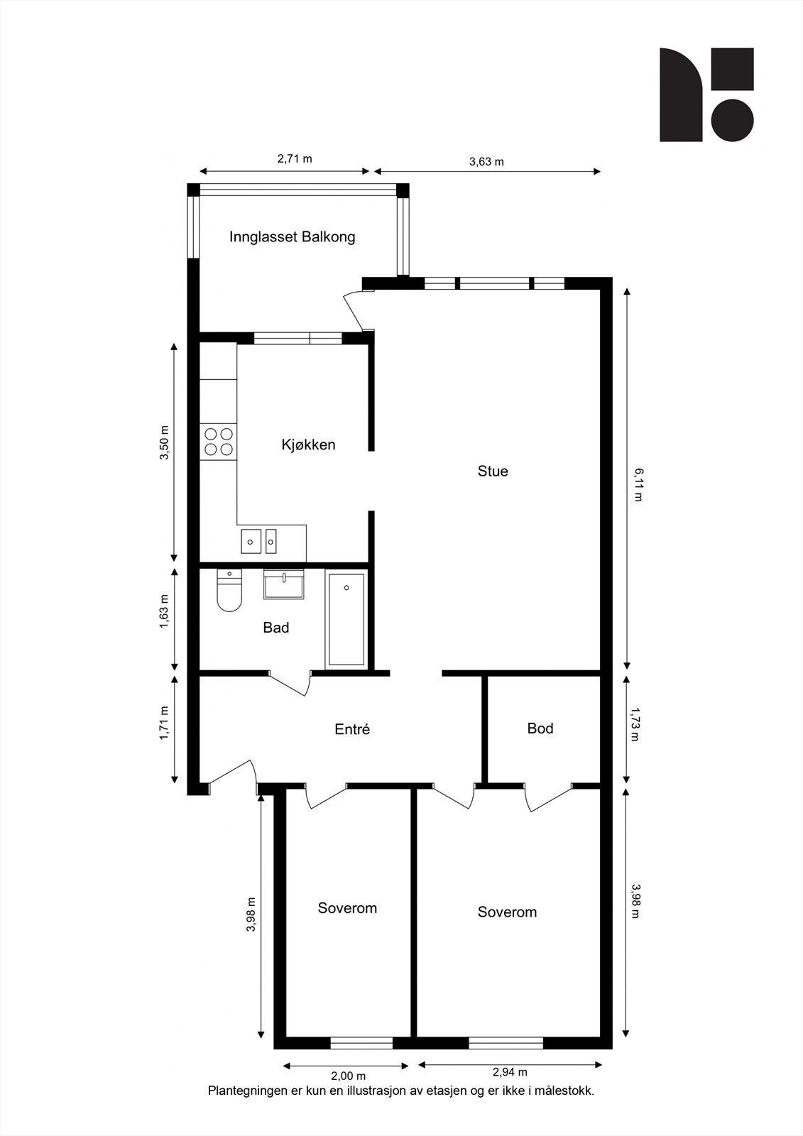 - Planskisse - Galleribilde