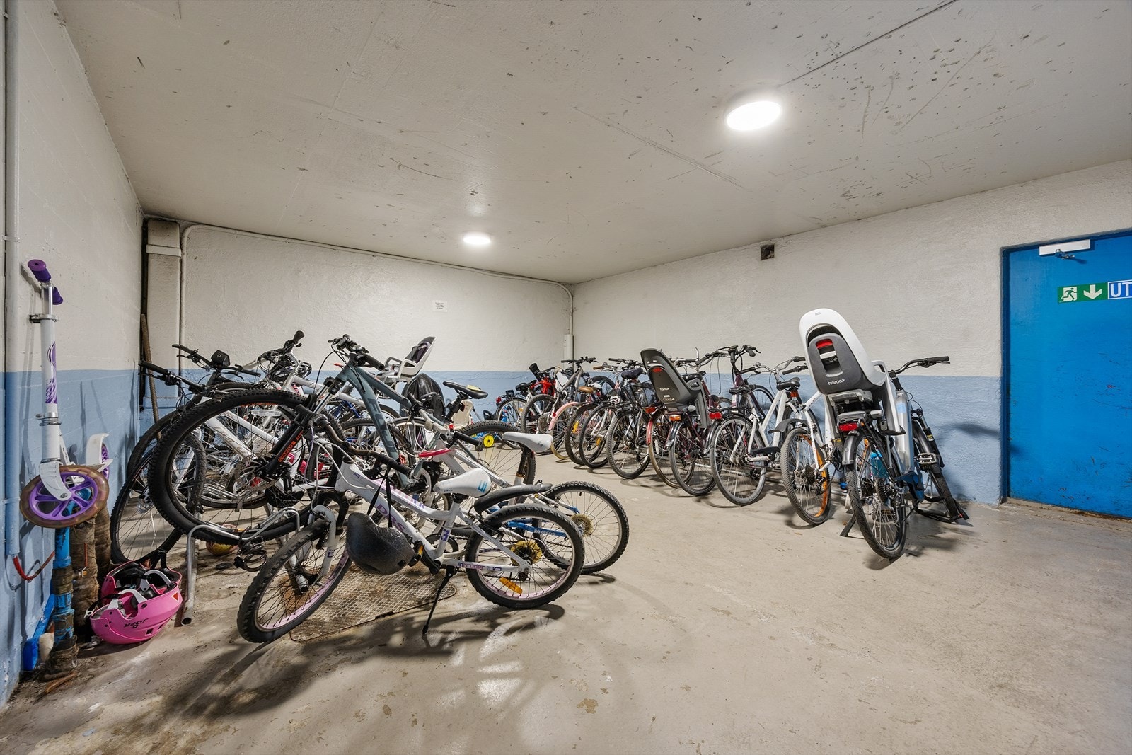 - Sikker innendørs sykkelparkering - Galleribilde