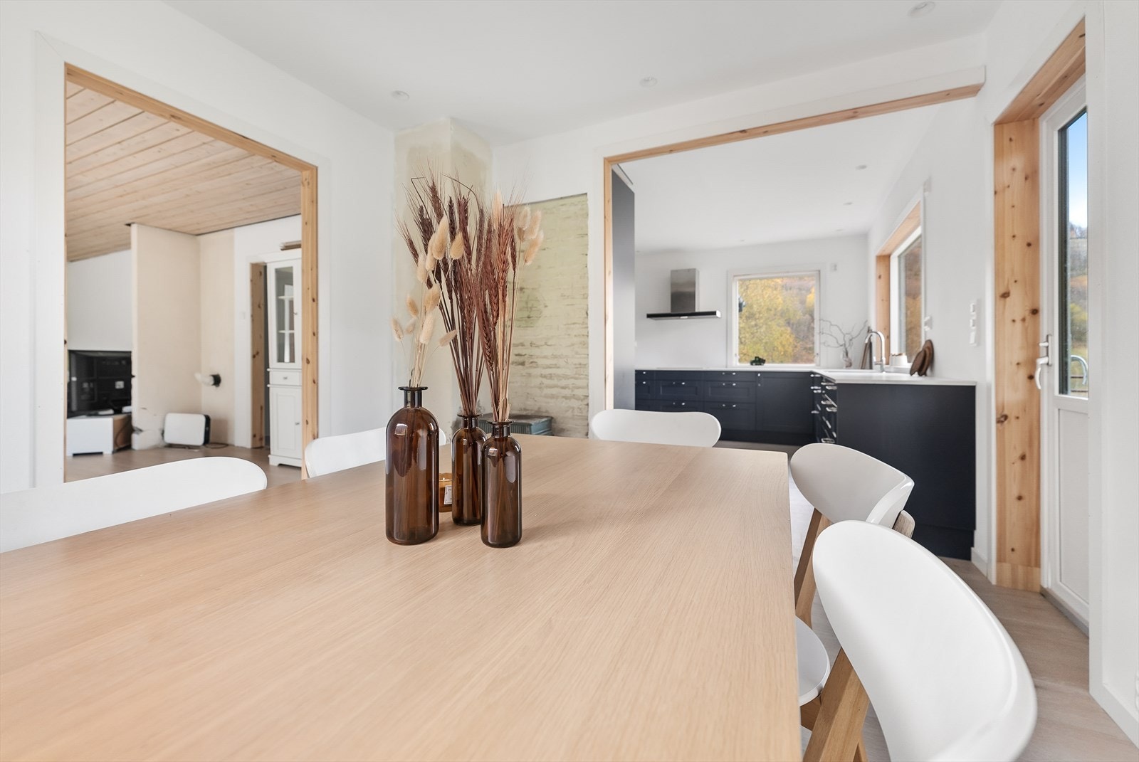 Her er det plass til et stort bord for hele familien. Galleribilde