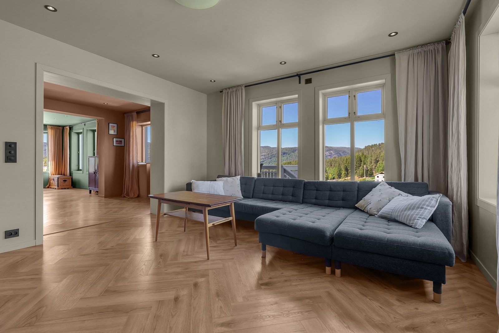 TV-stue Galleribilde