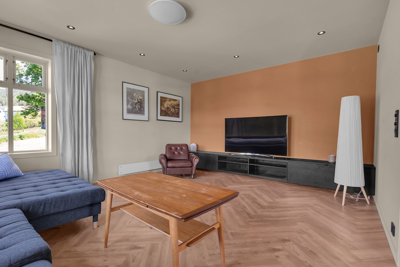 TV-stue Galleribilde