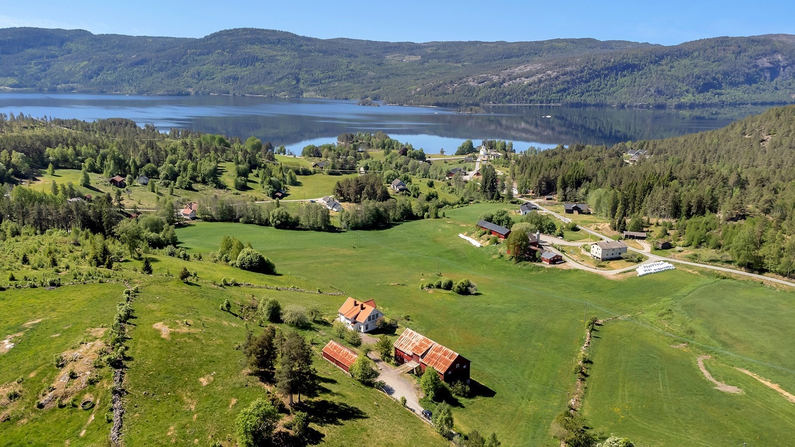 Landlige omgivelser Galleribilde