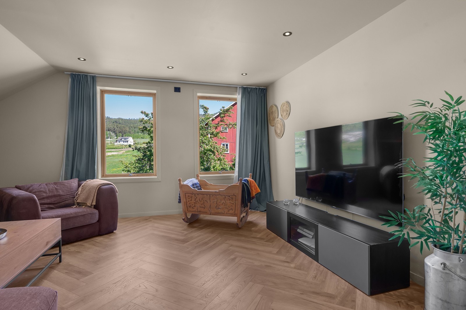 Loftstue. Kan også brukes som soverom Galleribilde