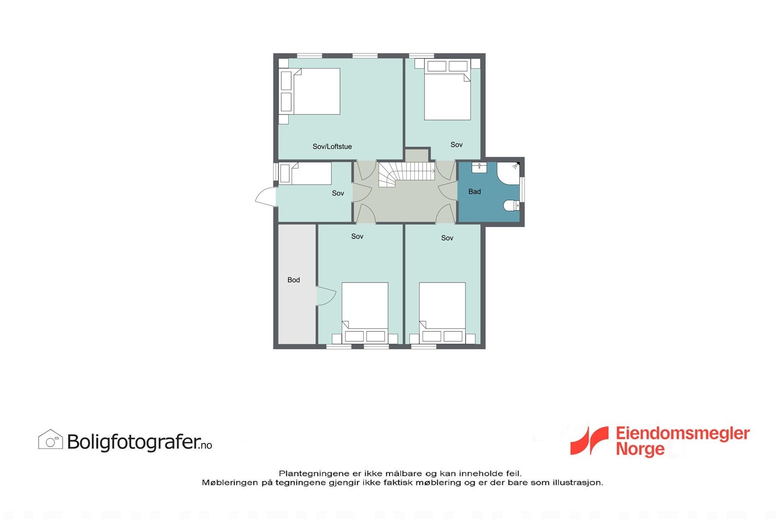 Plantegning 2. etasje Galleribilde