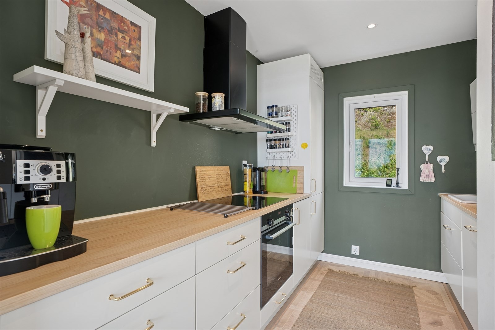 Alle hvitevarer er integrerte og medfølger salget Galleribilde