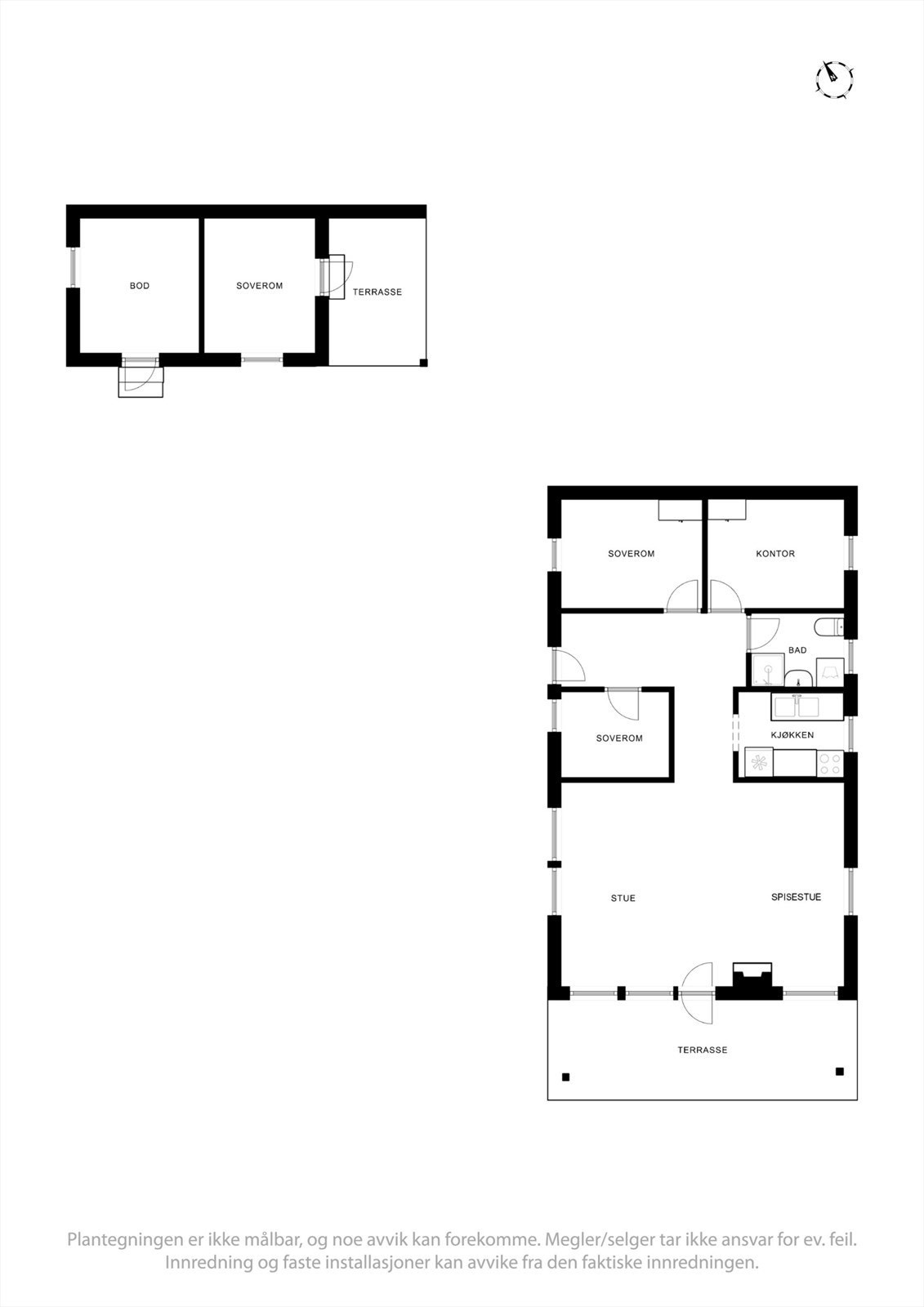 Plantegning. Galleribilde