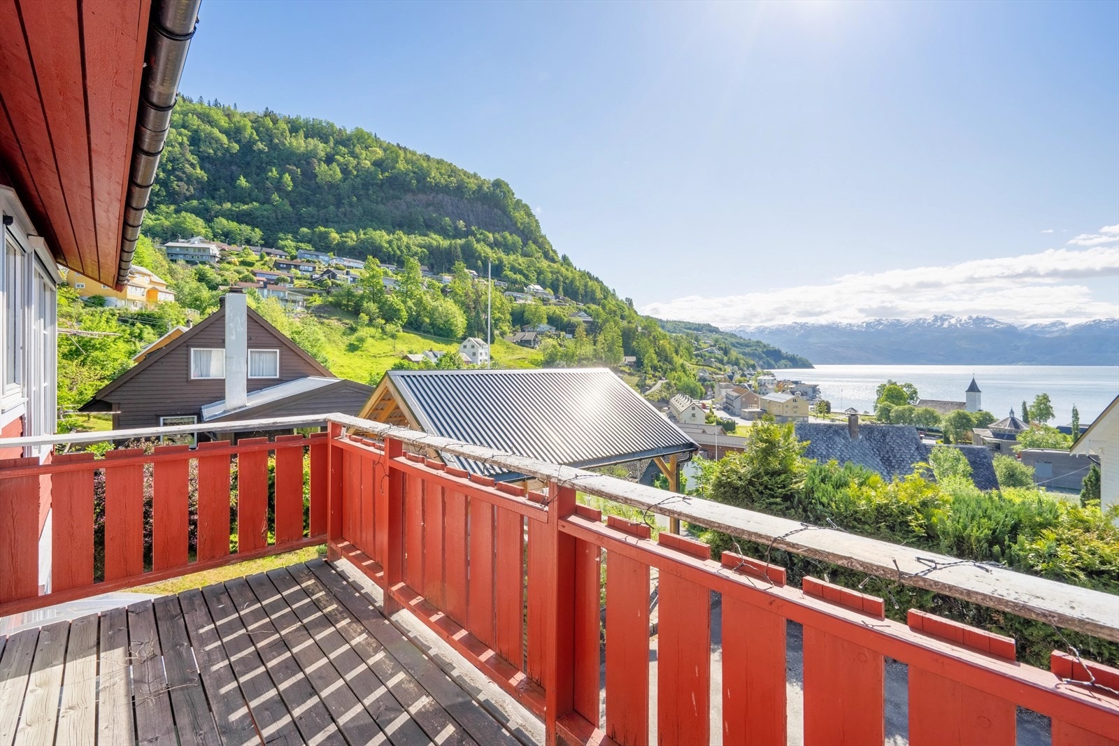 Herfra kan både utsikten og solen nytes! Galleribilde