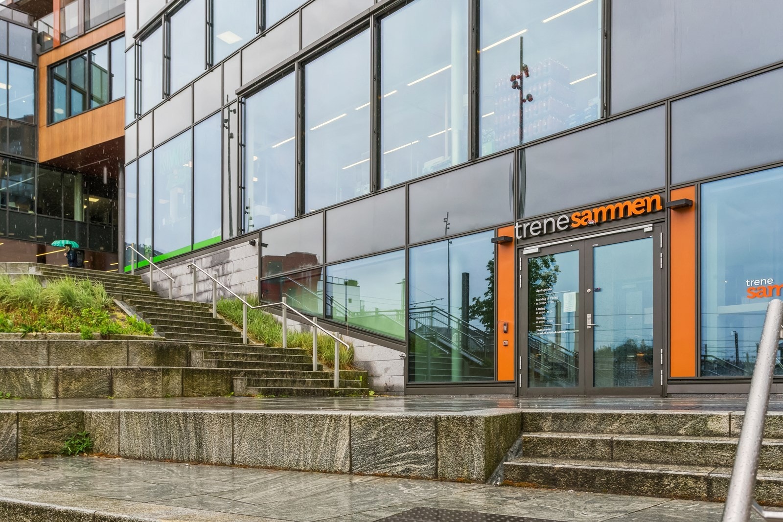 Trening rett ved. Galleribilde