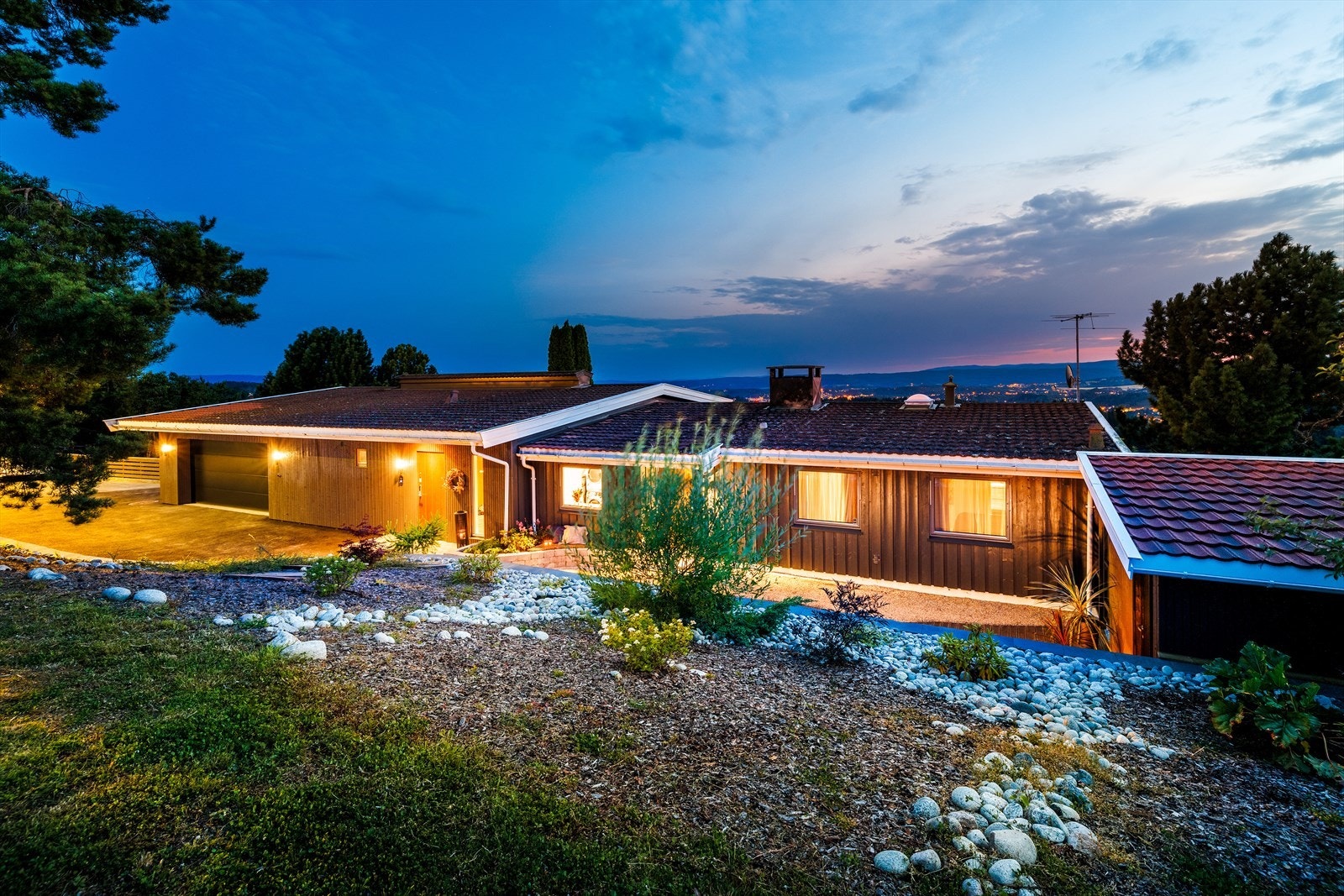 Fasaden på huset er beskjeden og avslører lite om hva som befinner seg inne. Galleribilde