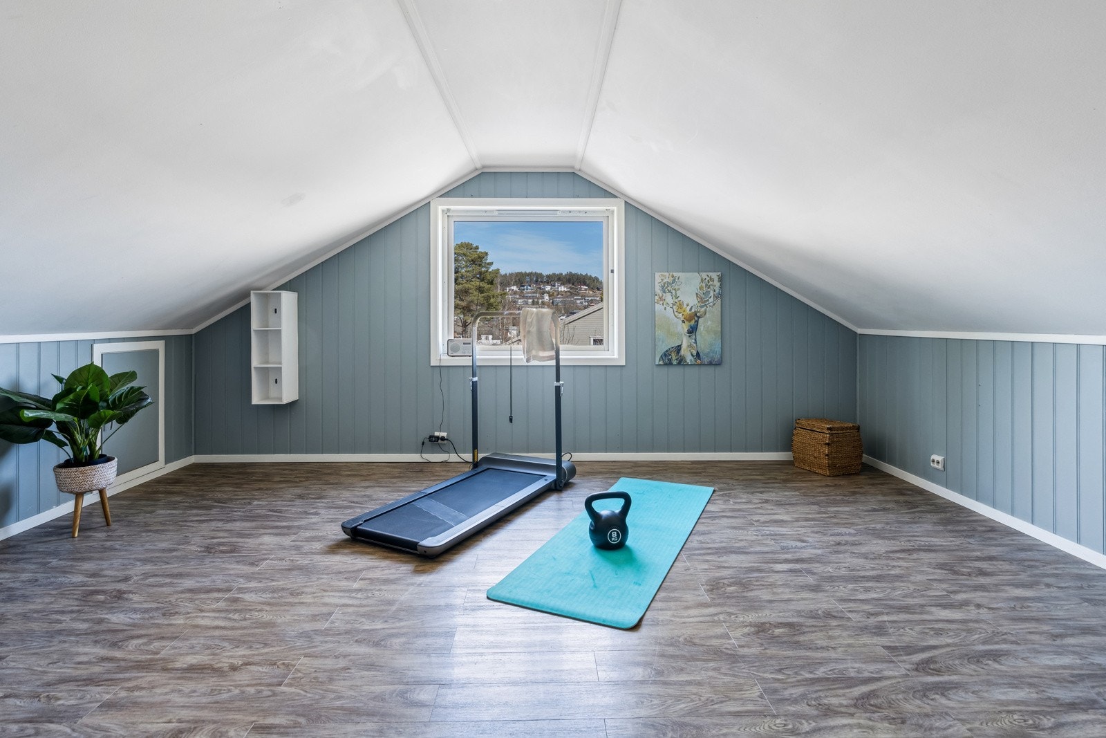 Loft allrom Galleribilde
