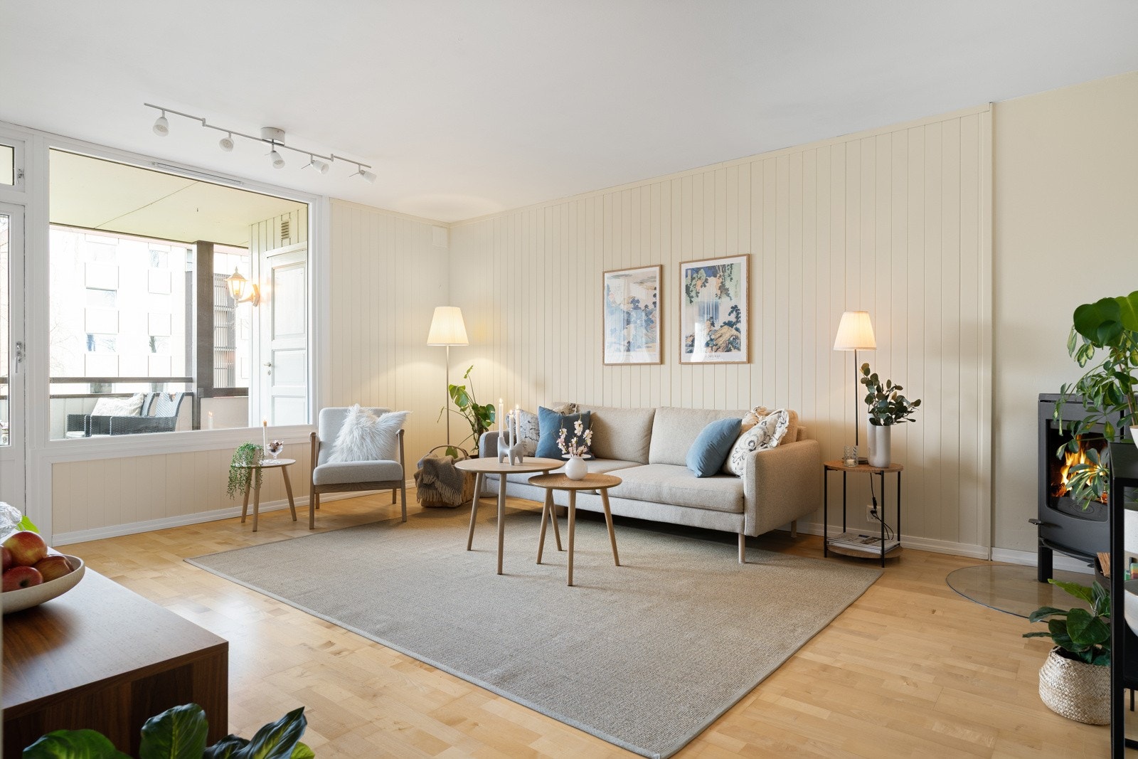 Sigurd Jorsalfars veg 25B er en innbydende leilighet med sentral beliggenhet på Blusuvold. Galleribilde