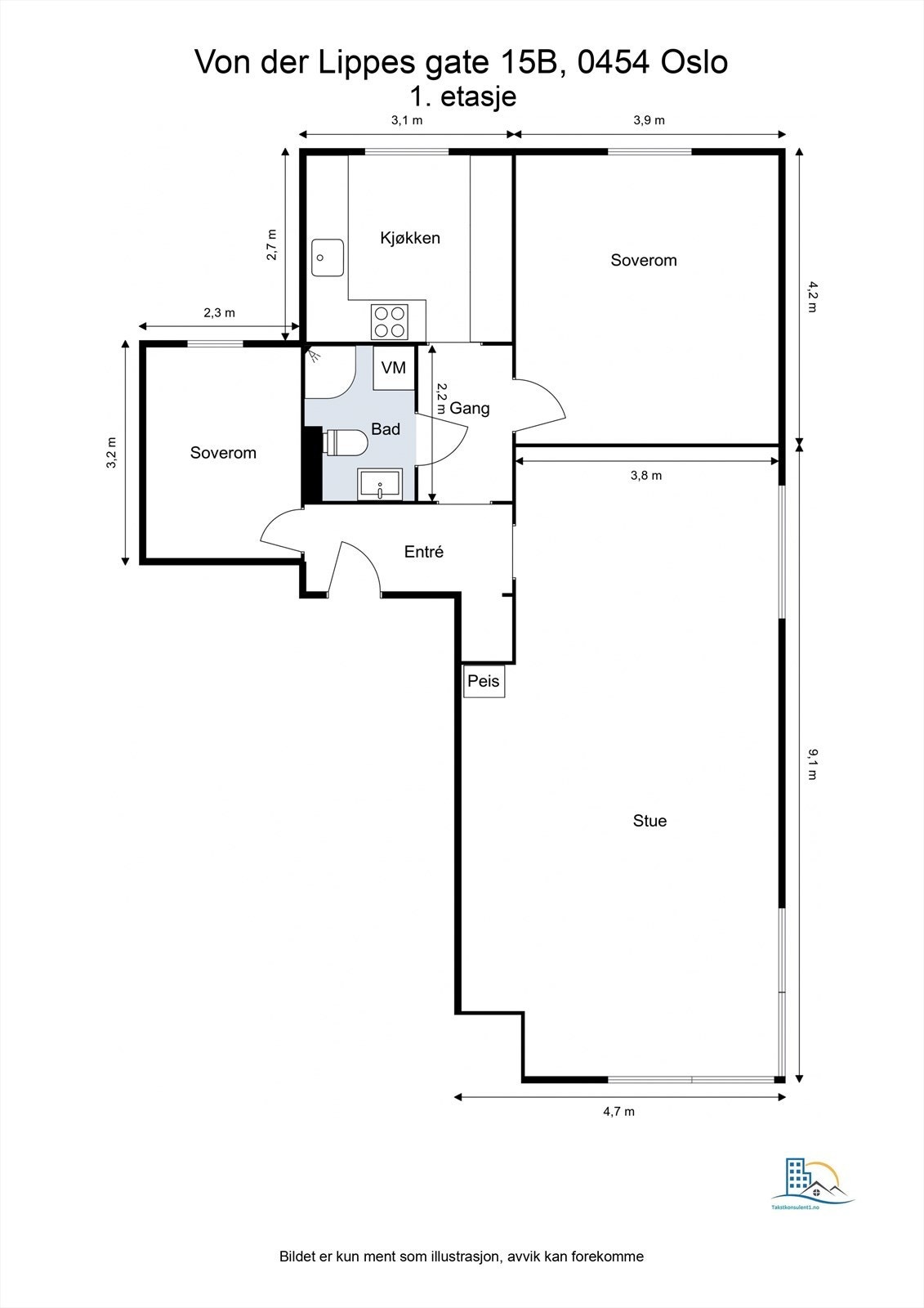 - Plantegning - Galleribilde