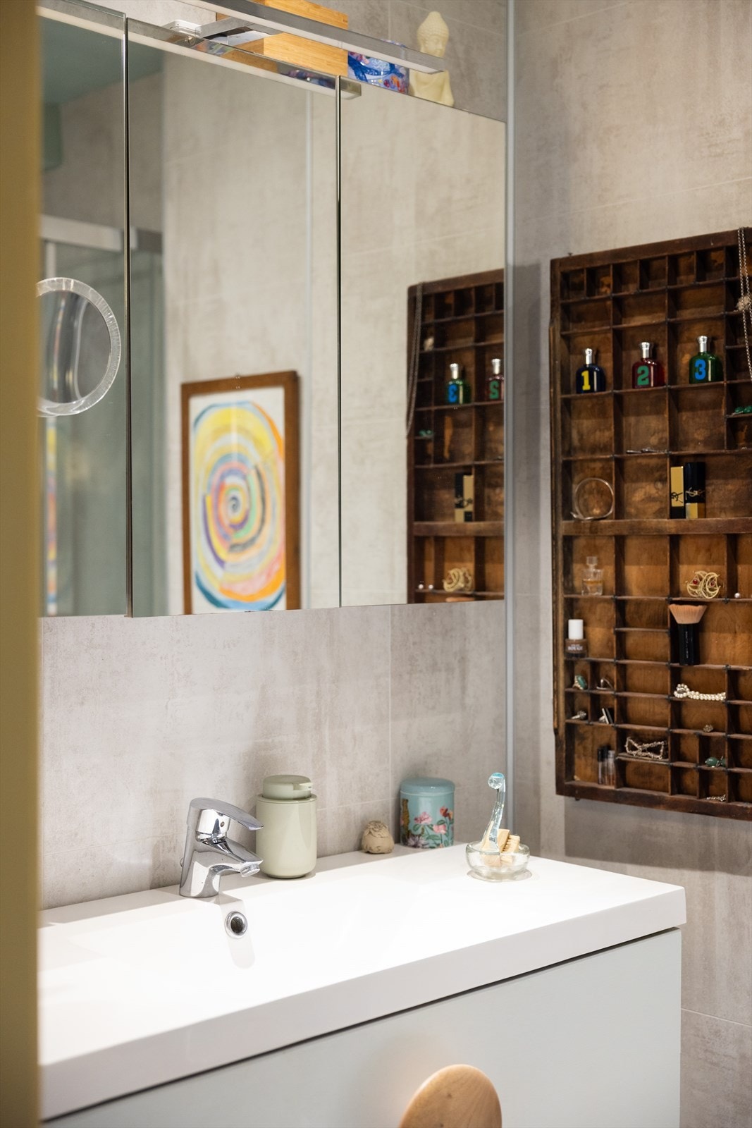 - Opplegg for vaskemaskin. Elektrisk styrt vifte - Galleribilde