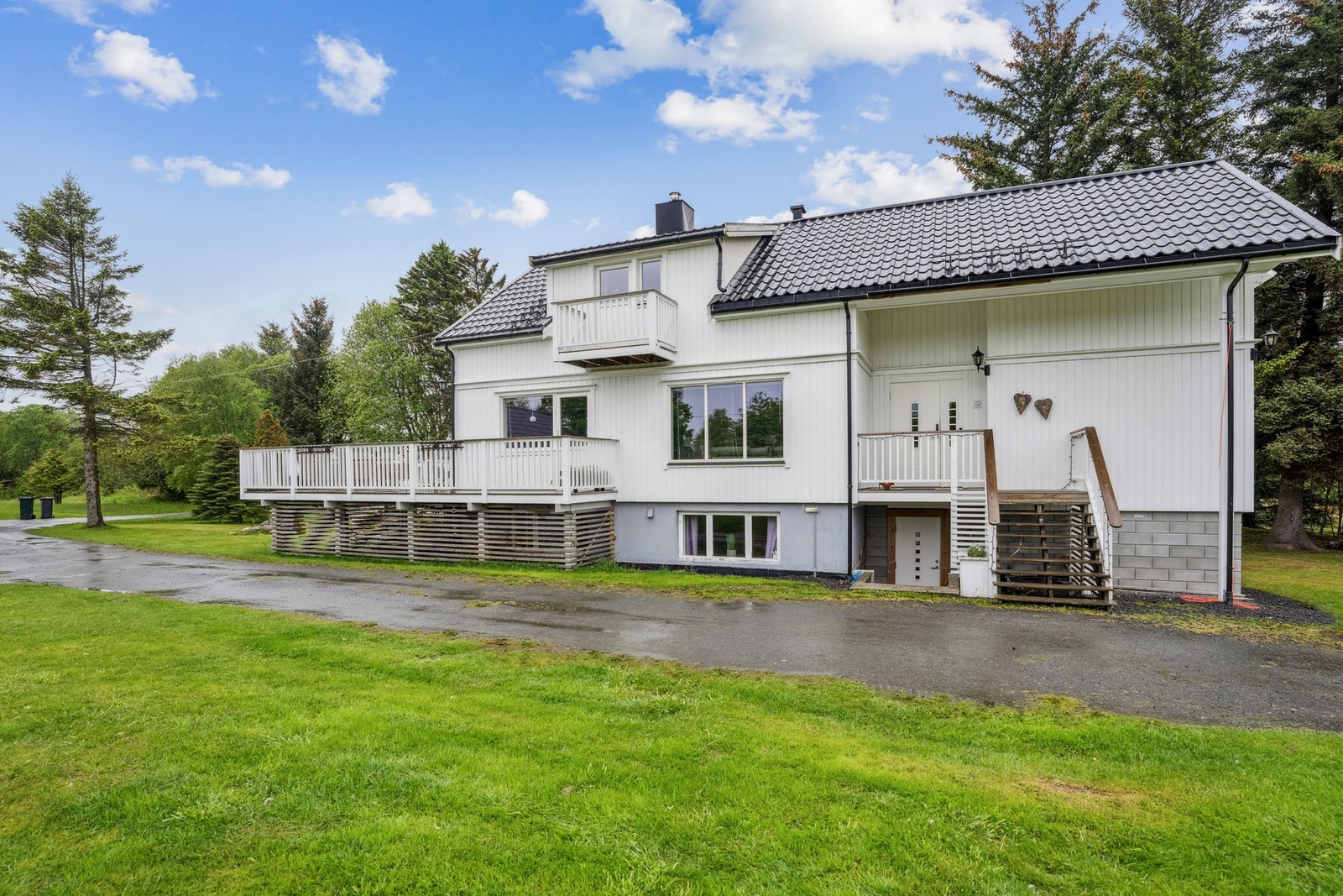 Boligen var opprinnelig oppført i 1957, påbygg fra 2017 Galleribilde