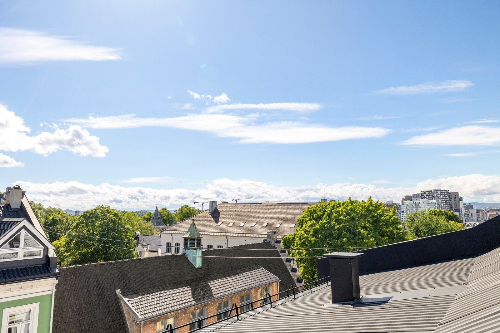 Flott og luftig utsyn over Oslo! Galleribilde